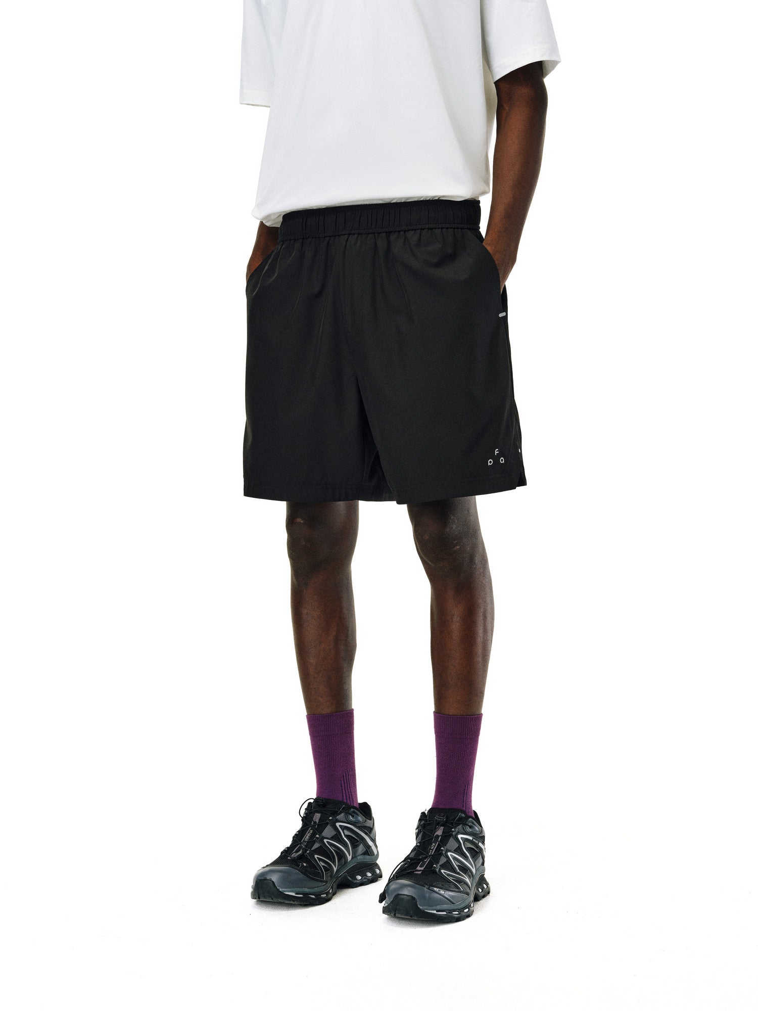 FPA Lightweight Skin-Friendly Outdoor Shorts for Summer, Chinese Street Style Loose Straight-Leg Basketball Training Mid-Length Shorts