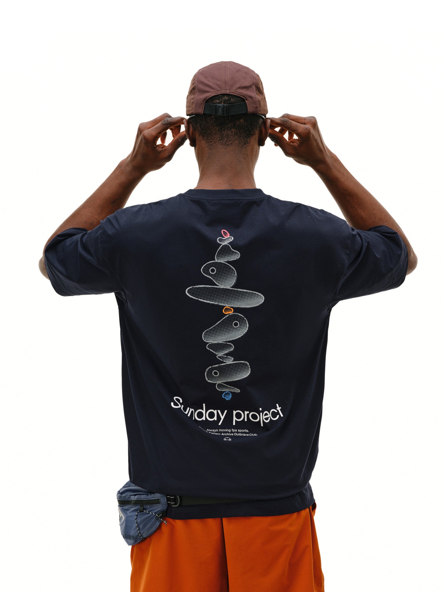 FPA Cool-Touch Moisture-Wicking 7A Antibacterial Outdoor Sports T-Shirt Summer Crew Neck Rock Print Couple Short Sleeve