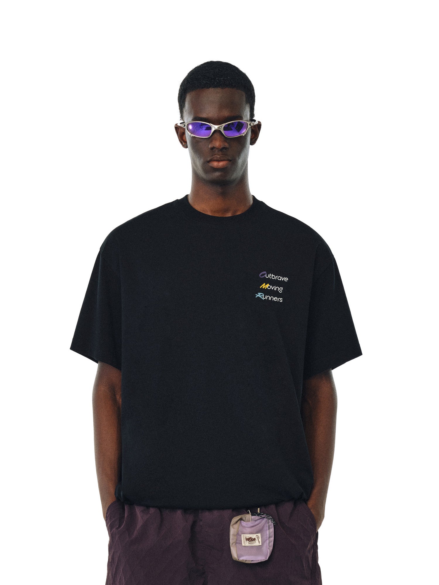 FPA Cool-Touch Ice-Skin Sports Short-Sleeve T-Shirt, Summer American-Style Heavyweight Couple Round Neck Loose Streetwear Tee for Men