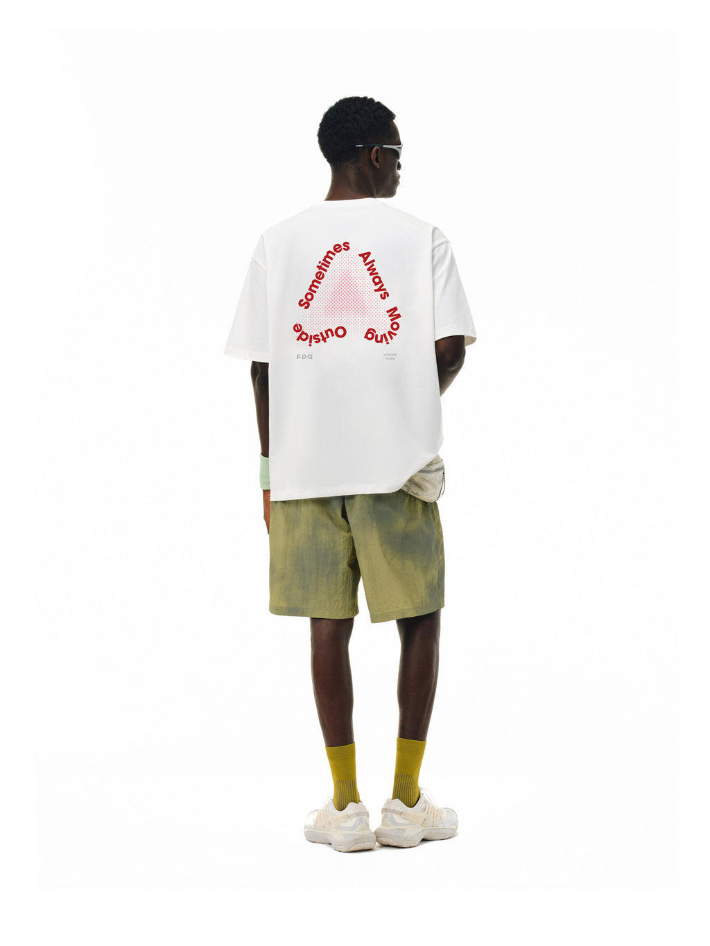 FPA Sports Cooling Ice-Feel Short-Sleeve T-Shirt - Streetwear Outdoor Summer Loose Round Neck Printed Couple Top