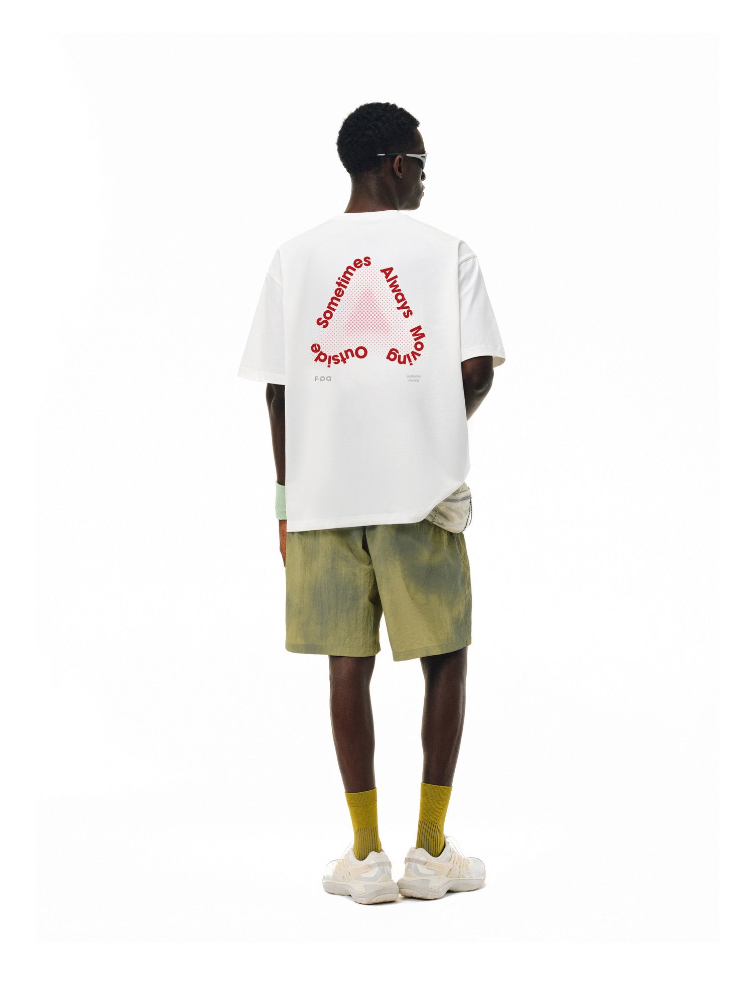 FPA Sports Cooling Ice-Feel Short-Sleeve T-Shirt - Streetwear Outdoor Summer Loose Round Neck Printed Couple Top