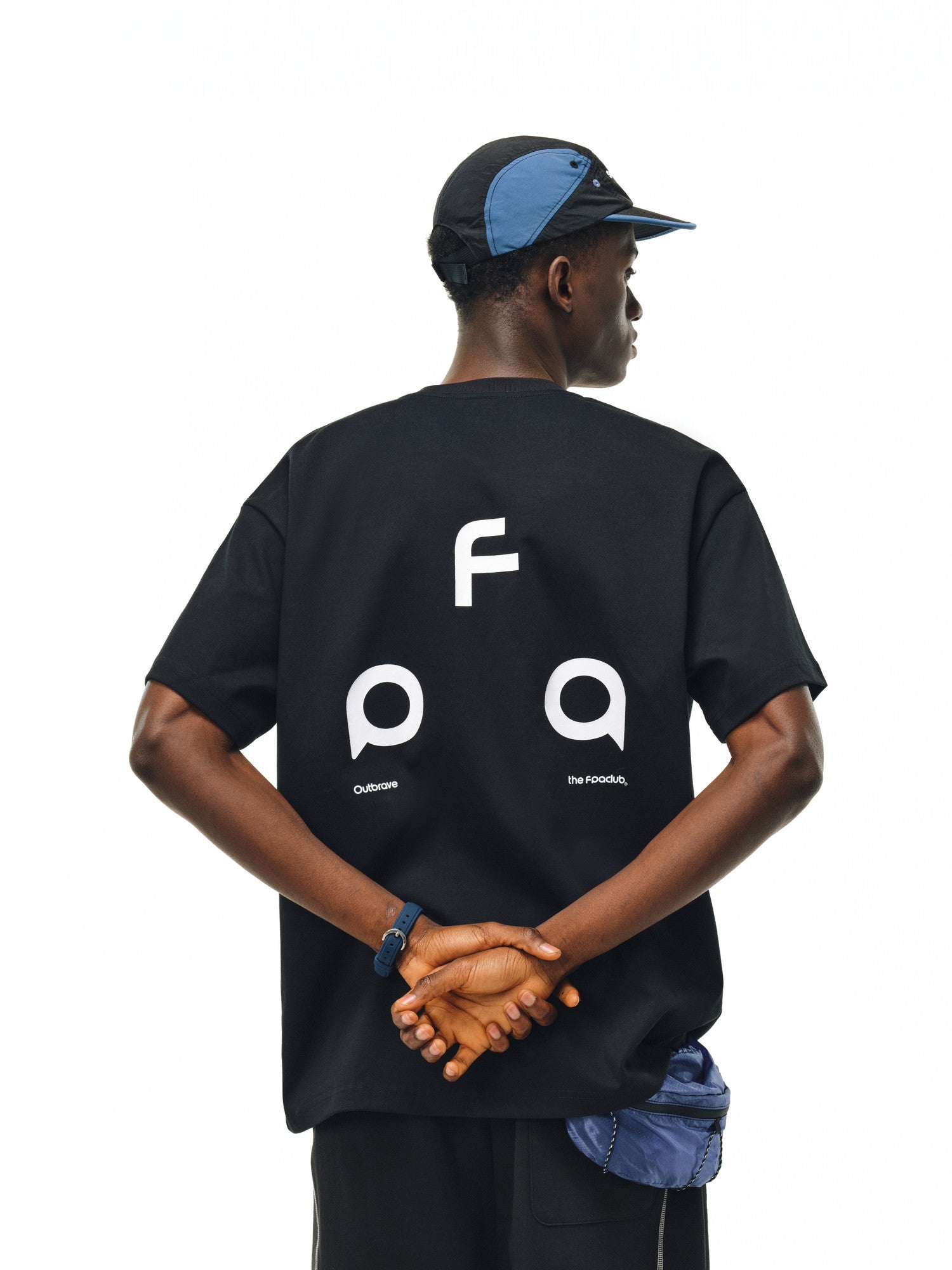 FPA Quick-Dry Cooling Ice-Feel Antibacterial Sports Short Sleeve T-Shirt, Chinese Streetwear Round Neck Loose Fit Basic Logo Summer Tee