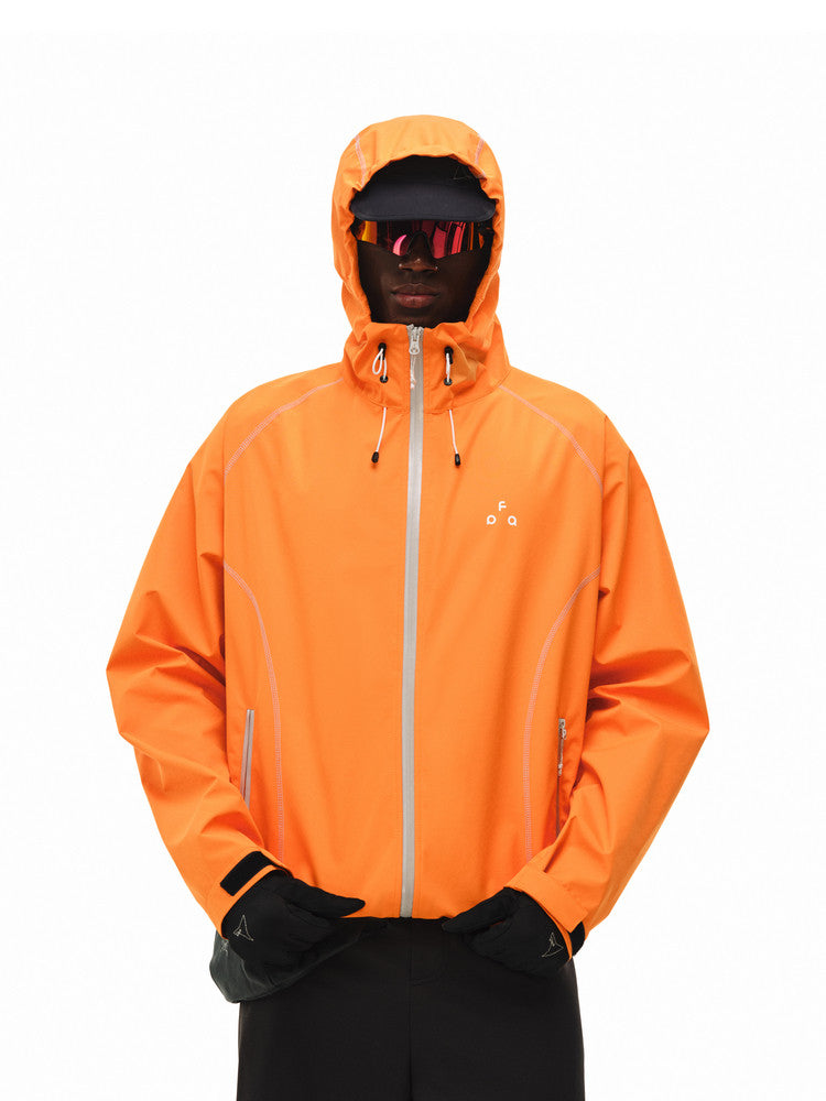 FPA Water-Repellent Hasselblad Color-Block Shell Jacket – Spring Windbreaker for Outdoor Sports, Unisex Couple Coat