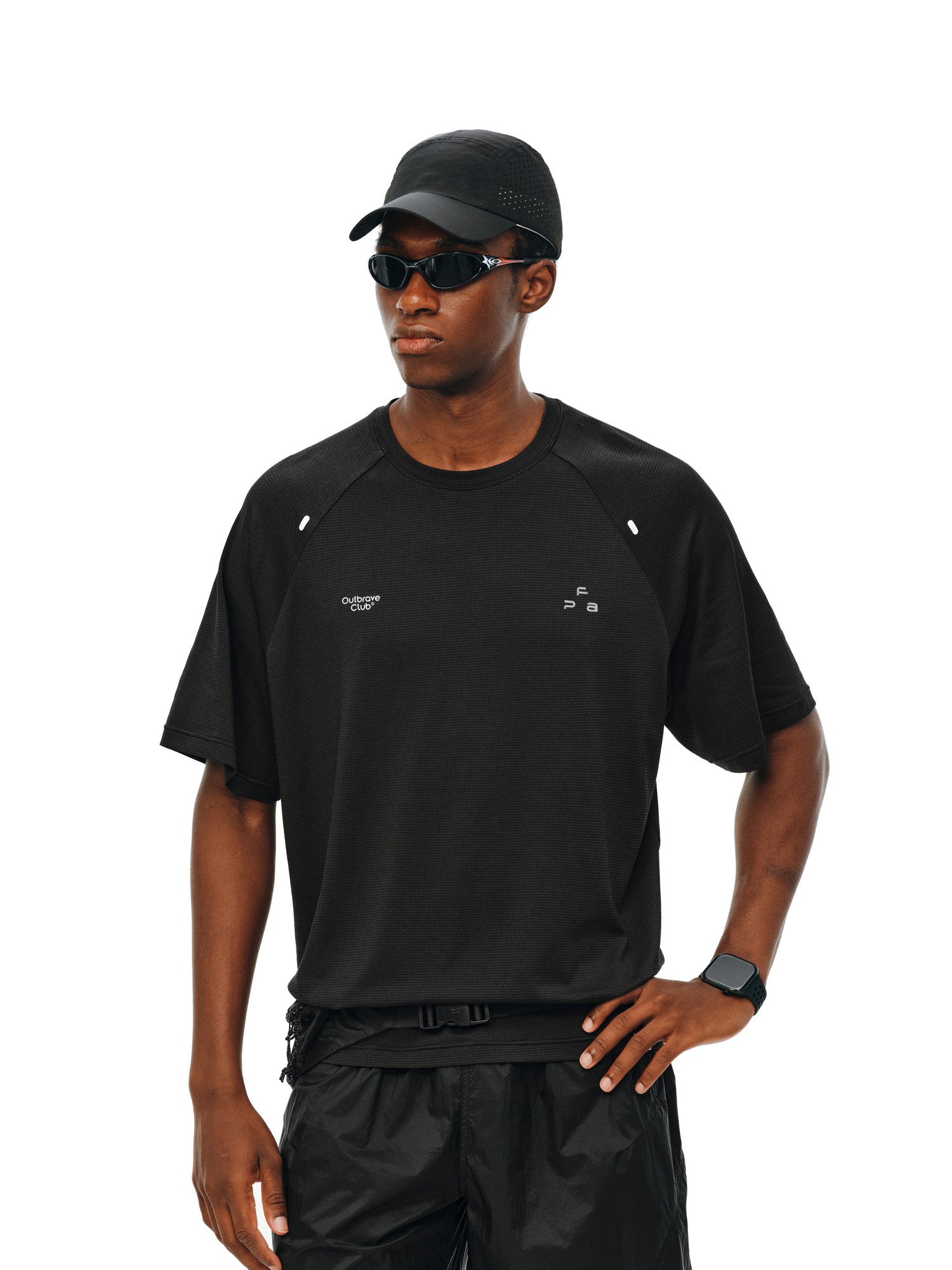 FPA Brand Logo Quick-Dry Raglan Sports COOLMAX Short Sleeve 2026 New Summer Cooling Breathable T-Shirt for Men