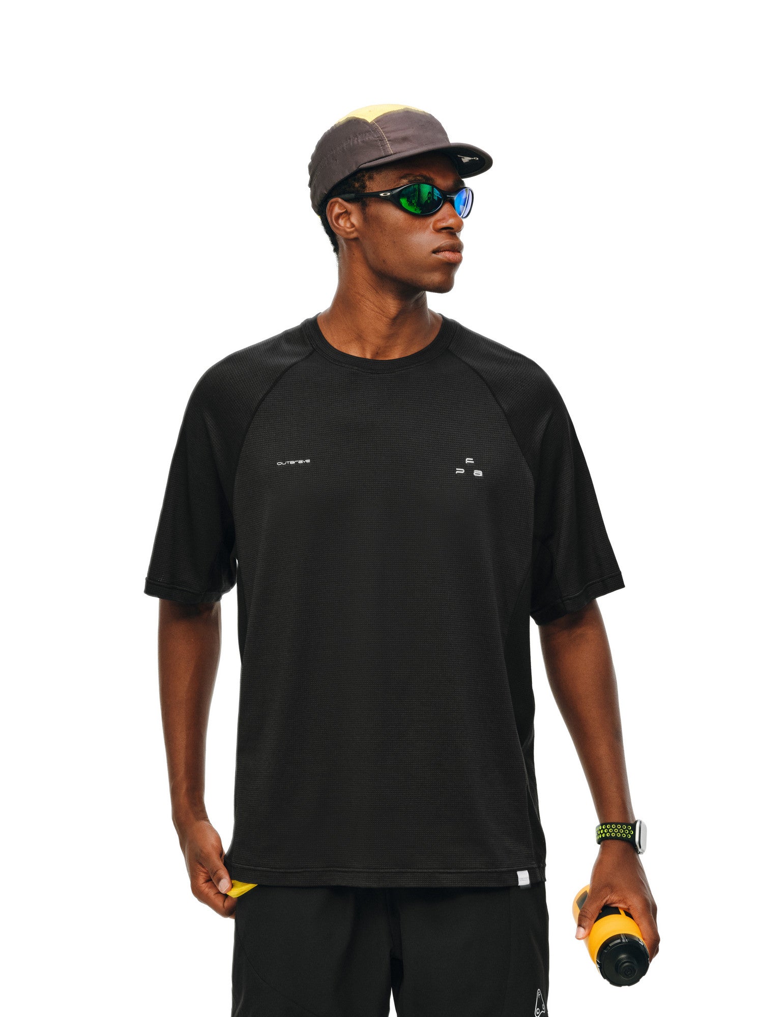 FPA COOLMAX Short-Sleeve T-Shirt with Triangle Logo - Summer Crew Neck Casual Outdoor Breathable Cool-Touch Tee for Men and Women