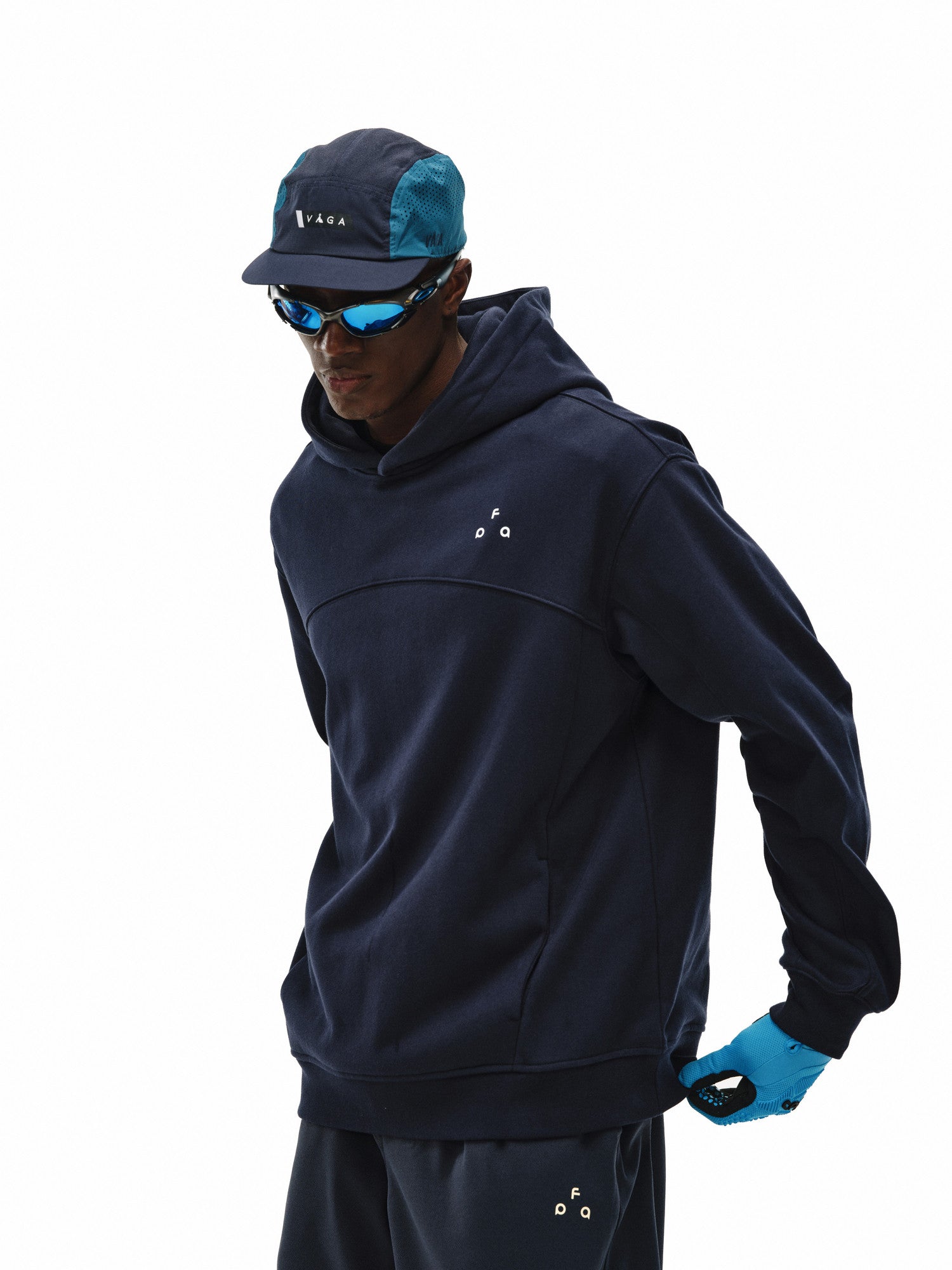 FPA Air Layer Structured Sports Running Printed Hoodie Spring Outdoor Heavyweight Basic Hoodie for Men and Women