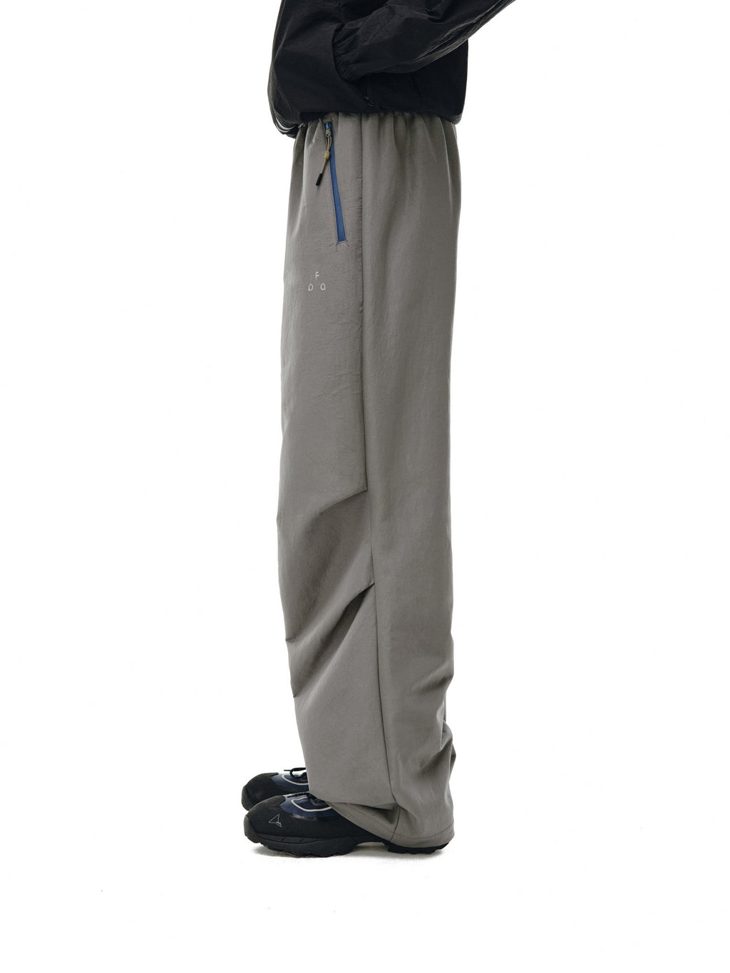 FPA Outdoor Color-Block Waterproof Zipper Thickened All-Season Paratrooper Pants, Spring/Autumn Athletic Straight-Leg Casual Pants for Men