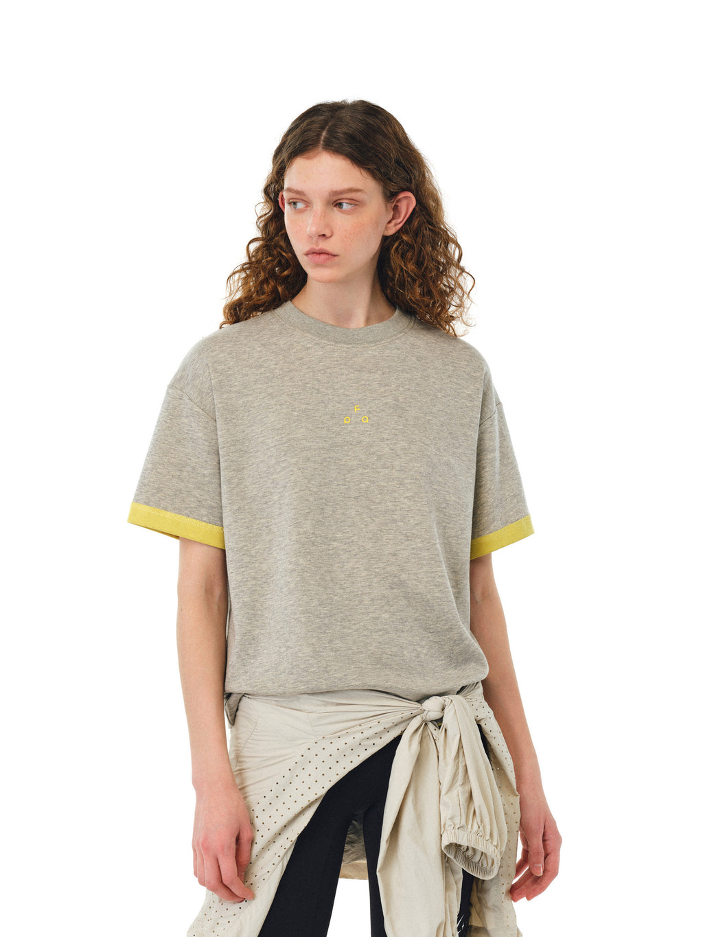 FPA Sports Short Sleeve T-Shirt Summer Crew Neck Premium Design Patchwork Heavyweight Unisex Mid Sleeve Half Sleeve