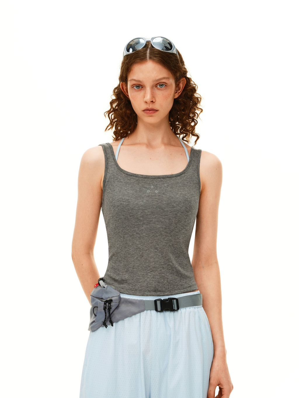 FPA Two-Layer Wool Vest Slim Fit Yoga Running Outdoor Sports Top for Women