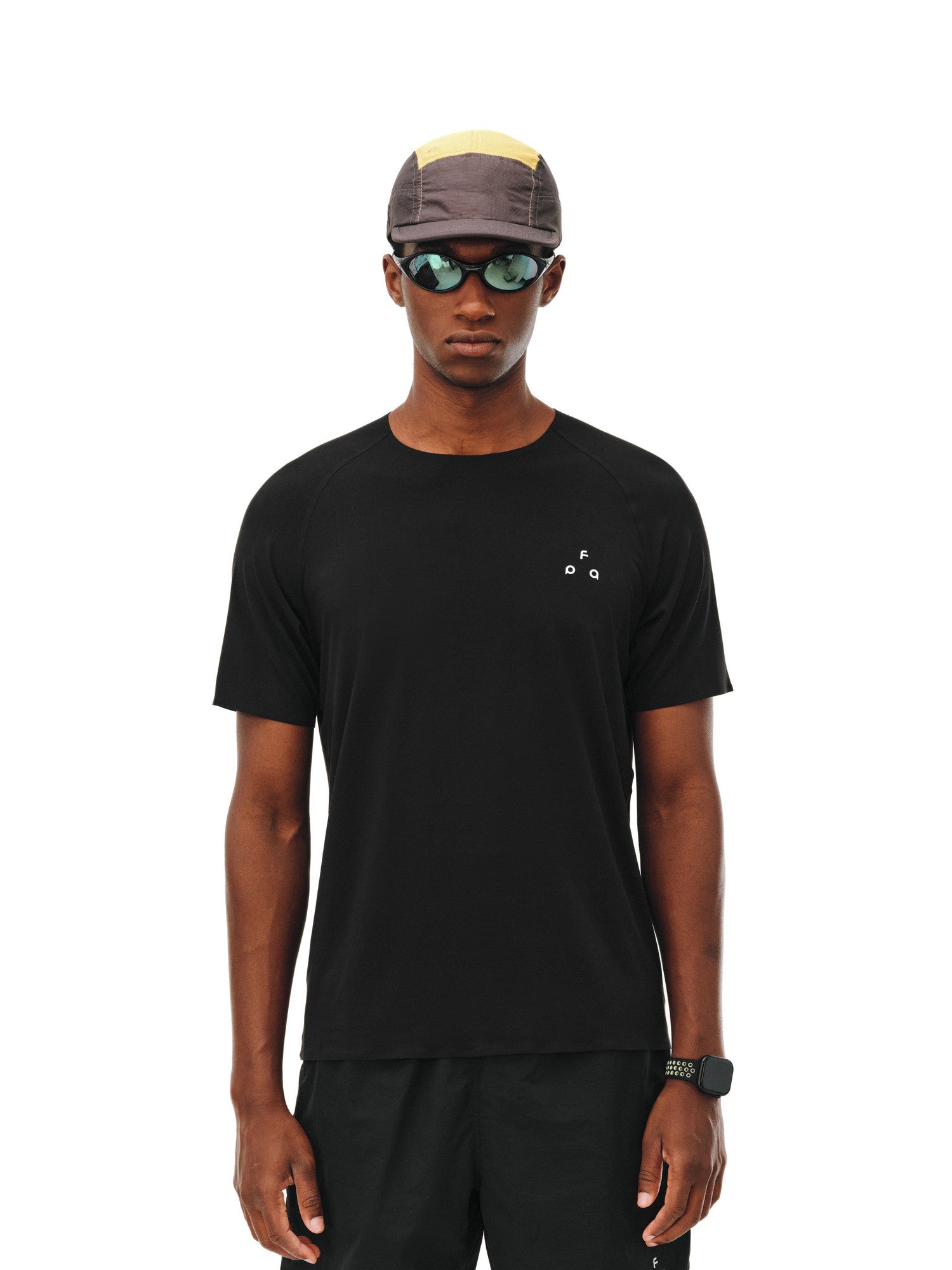 FPA Seam-Sealed Sports Short Sleeve T-Shirt for Men - Summer Round Neck Premium Craftsmanship Basic Logo Outdoor Fitness Tee