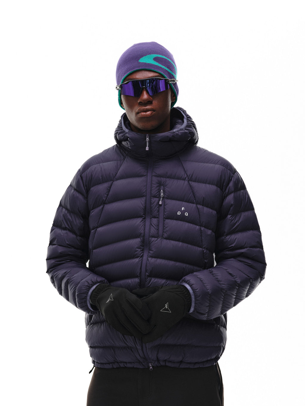 FPA Ultra-Soft High-Density Ribbed Zipper Lightweight Hooded Down Jacket 2026 New Winter Couple Down Outerwear for Men