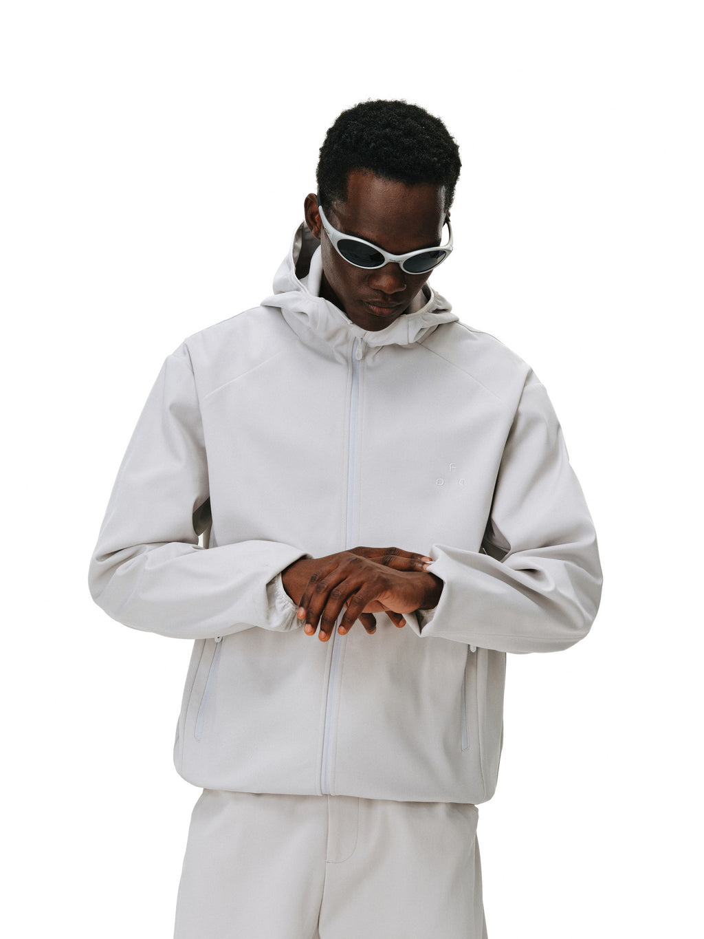 FPA Moisture-Wicking Sports Hooded Jacket Spring Autumn Outdoor Basic Casual Unisex Couple Thin Coat