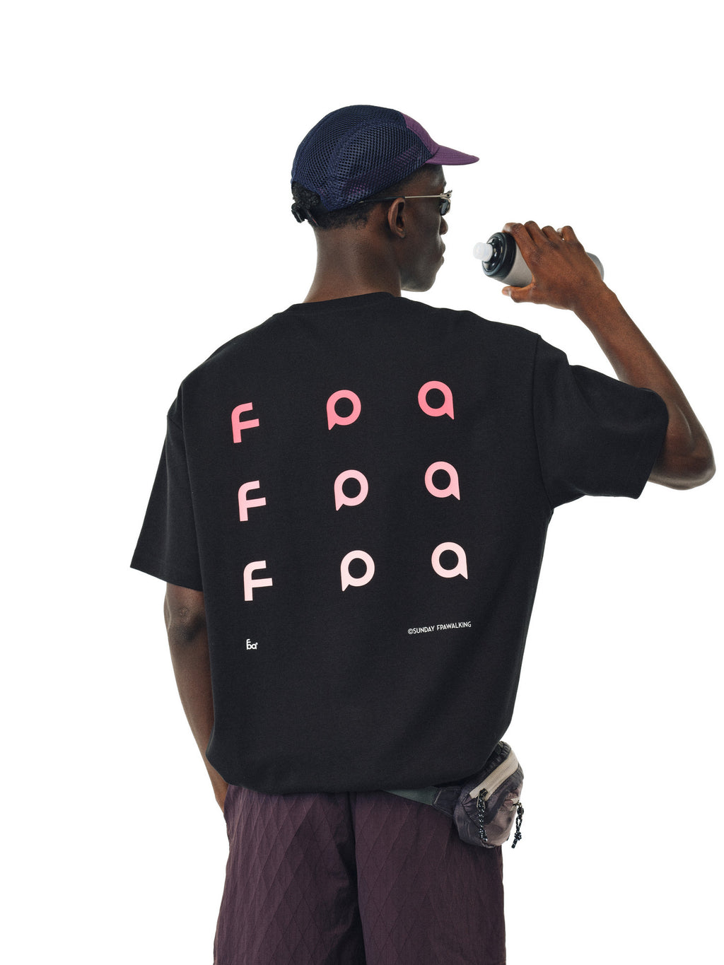 FPA Cool-Touch Xinjiang Long-Staple Cotton Short-Sleeve T-Shirt, Summer Loose-Fit Heavyweight Sports Couple Style, Chinese Streetwear Tee