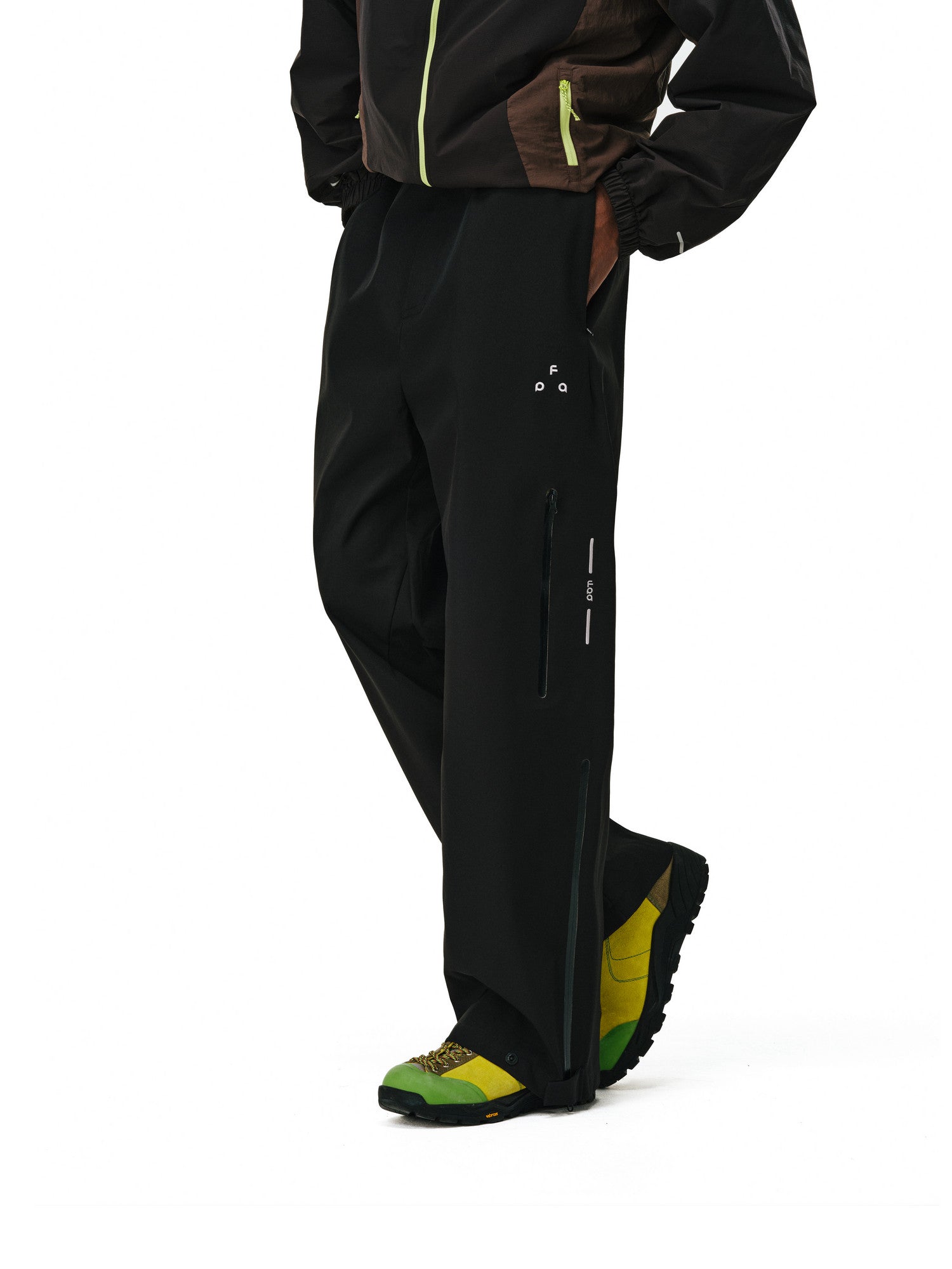 FPA Outdoor Water-Repellent Breathable Zip Hiking Durable Pants Men's Premium Mountaineering Casual Trousers