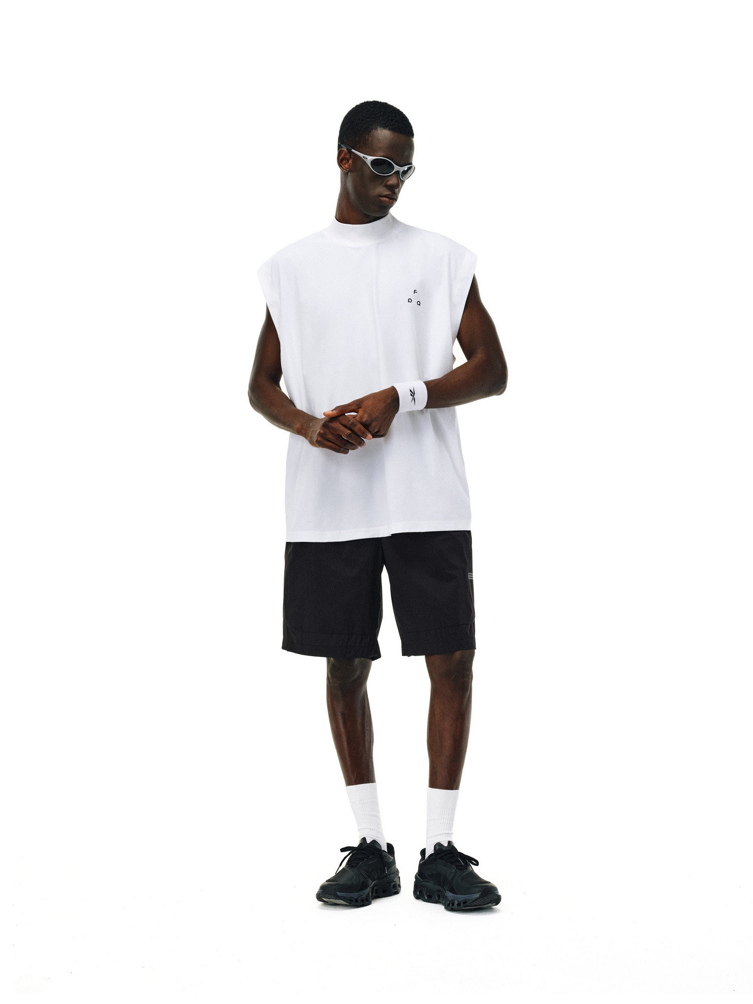 FPA Cooling Antibacterial UPF50+ Sun Protection Sports Tank Top - Summer Loose Oversized Sleeveless T-Shirt for Men