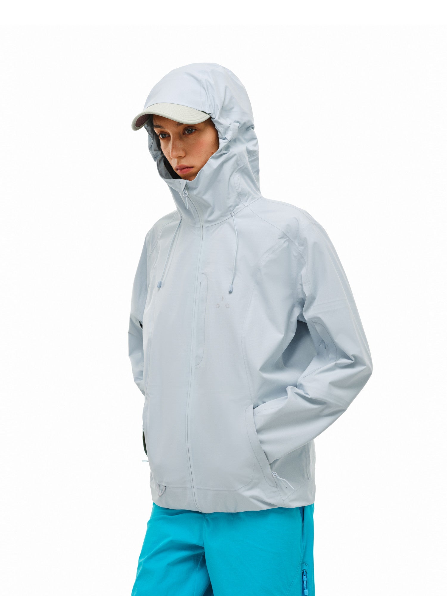 FPA Waterproof Fully Taped Seam Hiking Jacket for Outdoor Sports, Windproof, Hooded, Long Sleeve