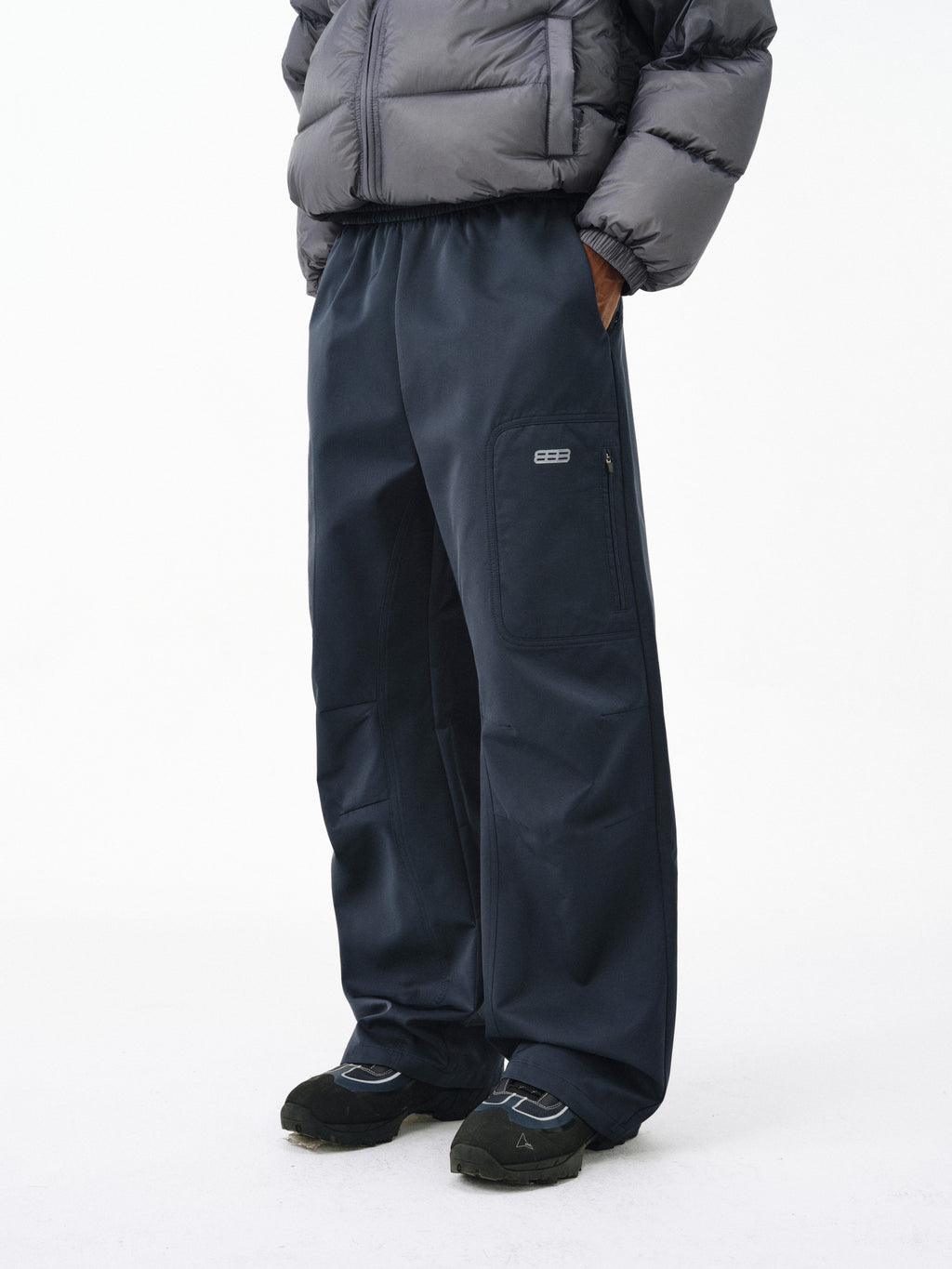 FPA Water-Repellent Zip Pocket Paratrooper Pants – Streetwear Drawstring Loose Fit Unisex Casual Pants