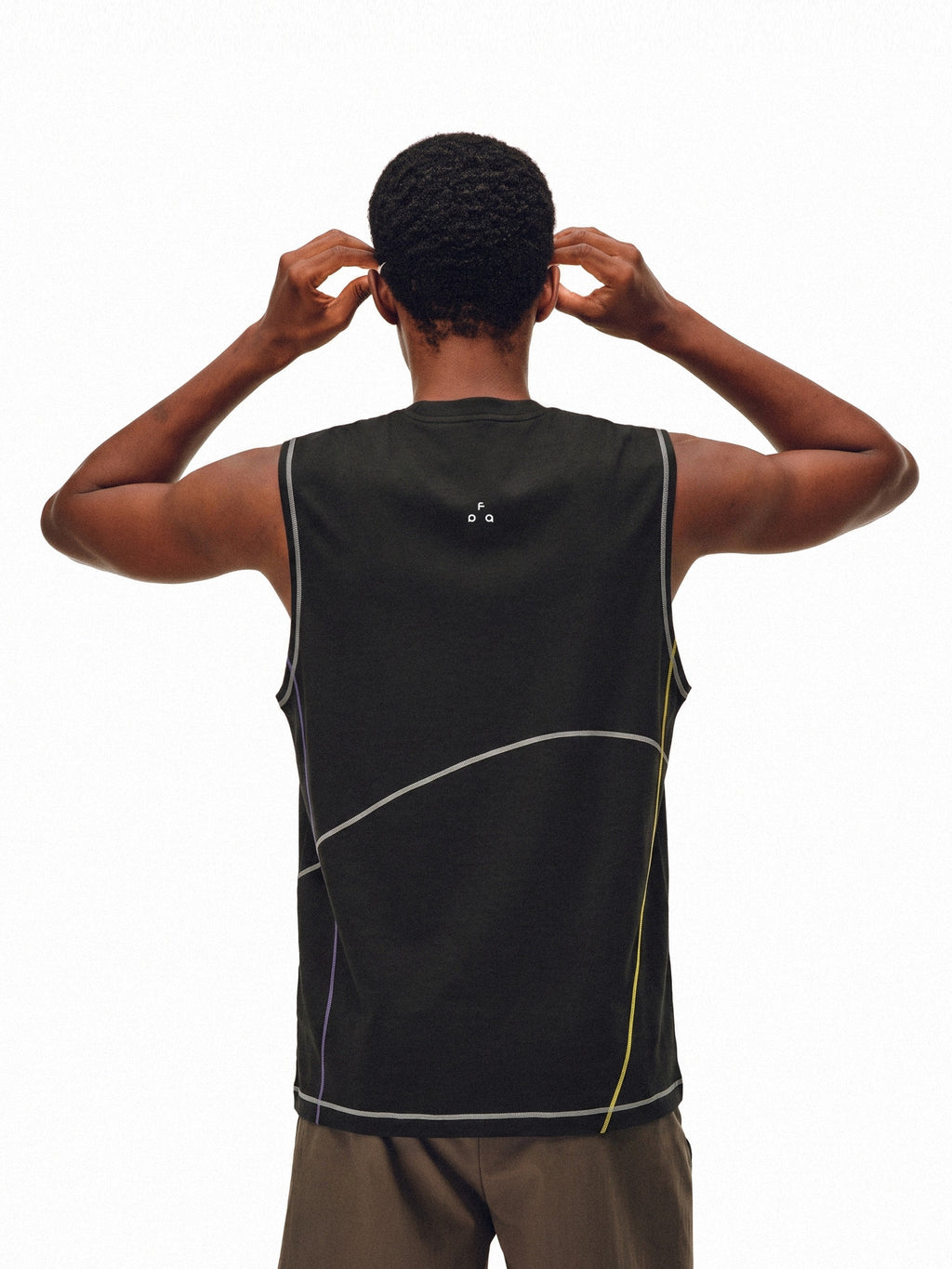 FPA Coolmax Color-Block Stitch Casual Vest 2026 New Summer Fitness Outdoor Hiking Sleeveless T-Shirt