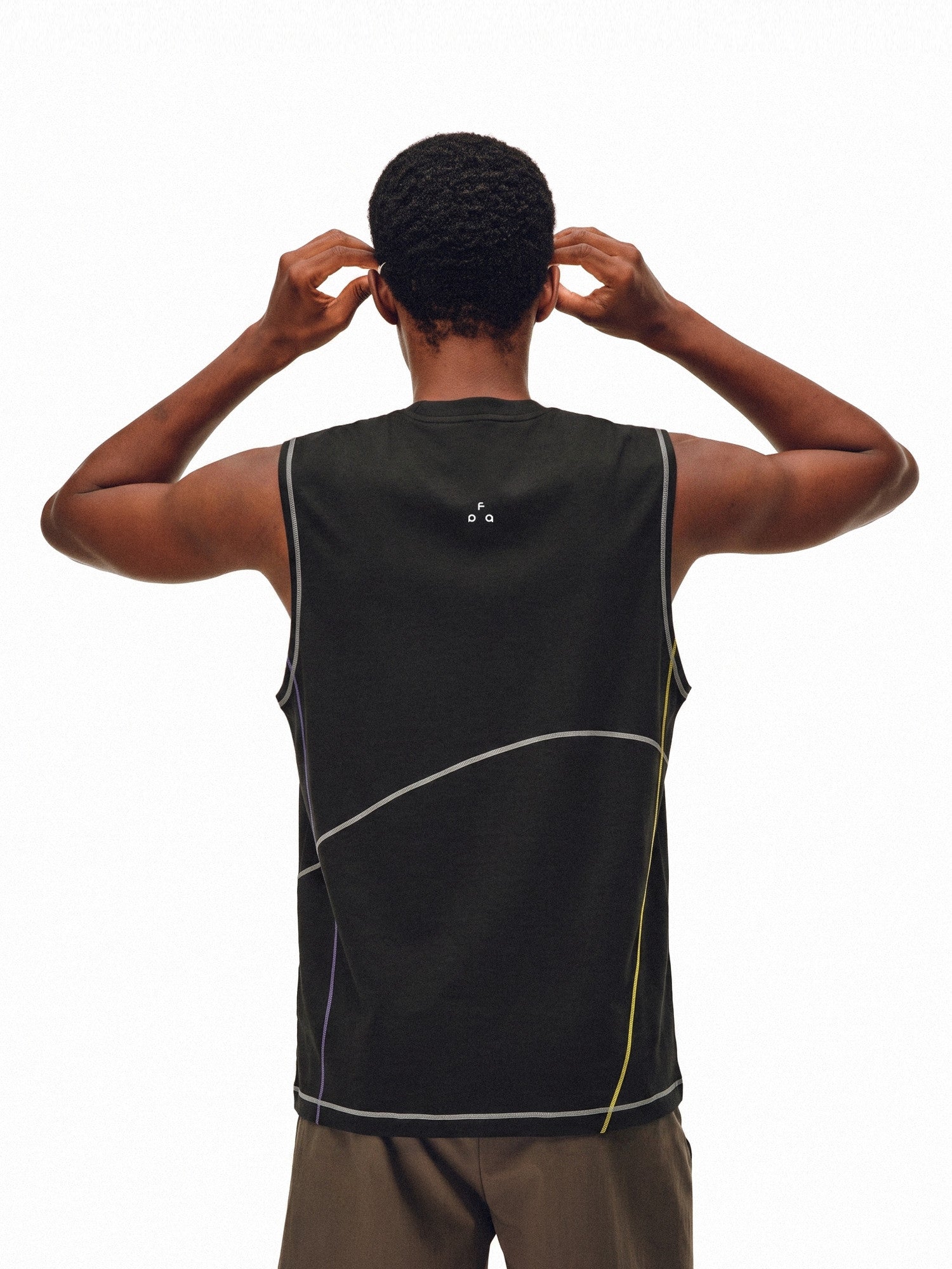 FPA Coolmax Color-Block Stitch Casual Vest 2026 New Summer Fitness Outdoor Hiking Sleeveless T-Shirt
