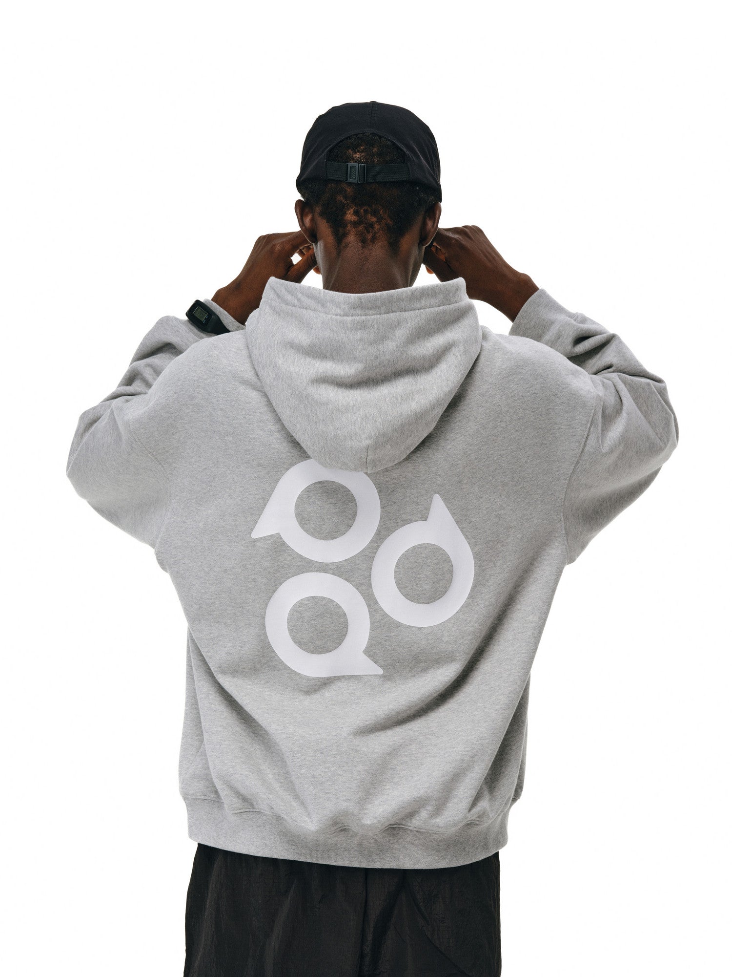 FPA Warm Fleece Hooded Sweatshirt – Chinese Streetwear, Loose-Fit, Heavyweight, Couple's Fall Hoodie for Men