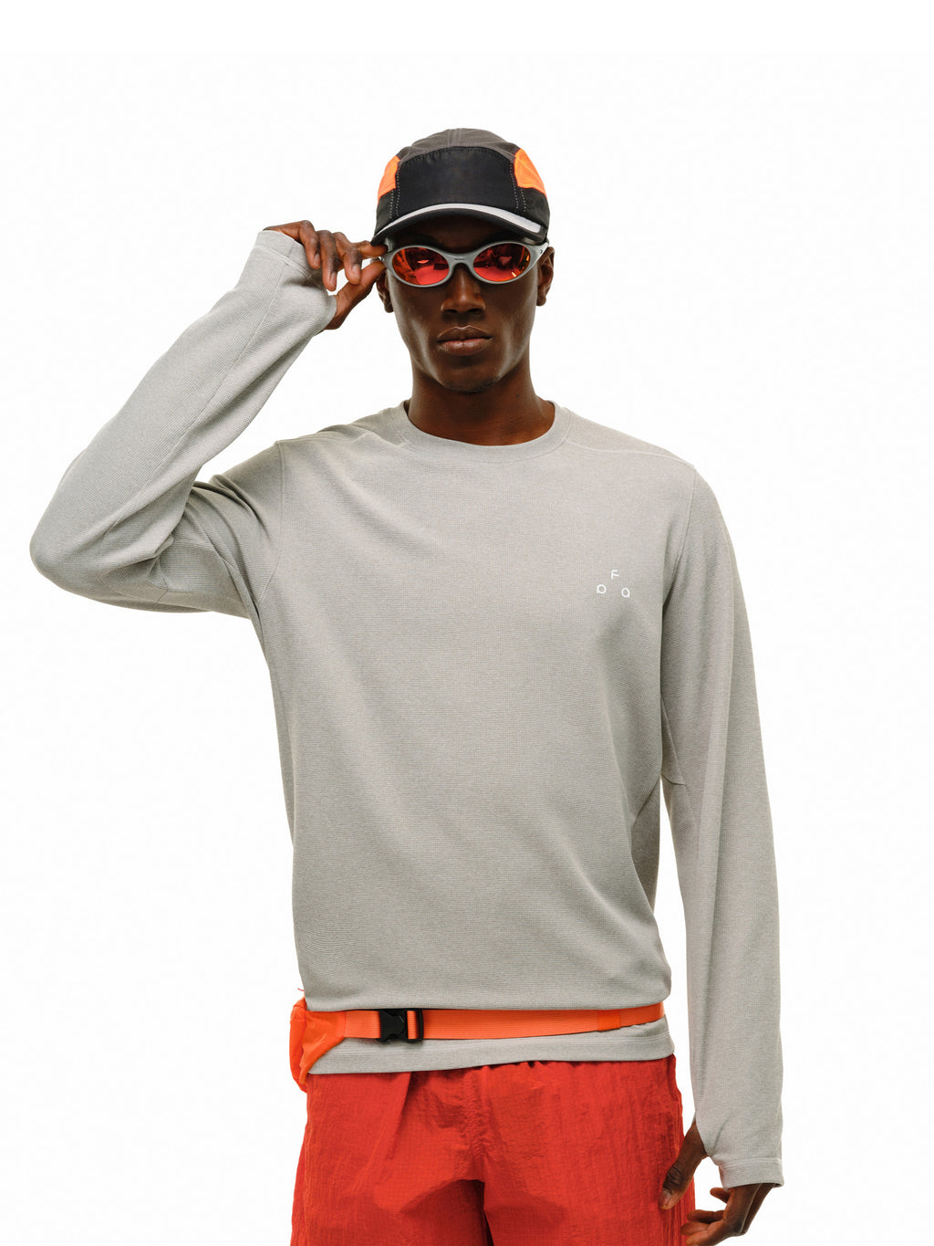 FPA Moisture-Wicking UPF50+ Long Sleeve Outdoor Base Layer Logo Casual T-Shirt for Men and Women