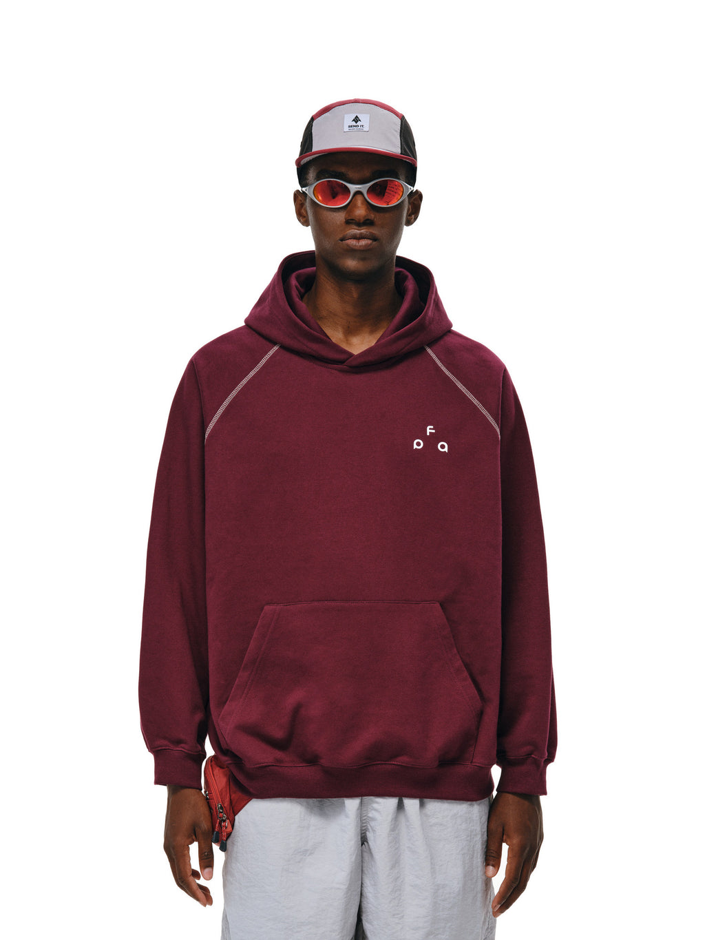 FPA Warm Fleece Hooded Sweatshirt – Spring/Fall Unisex Couple Casual Sports Heavyweight Hoodie