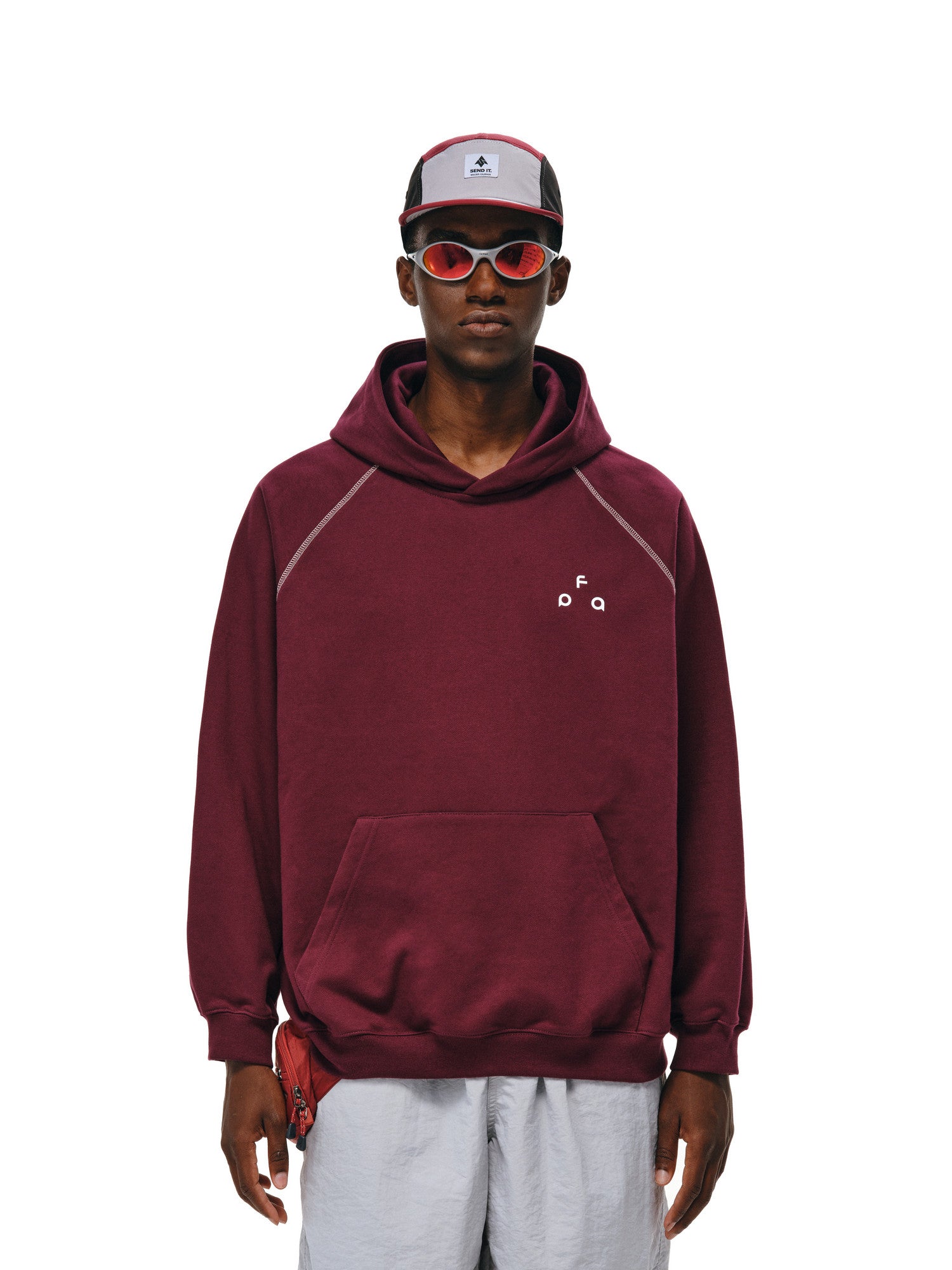 FPA Warm Fleece Hooded Sweatshirt – Spring/Fall Unisex Couple Casual Sports Heavyweight Hoodie