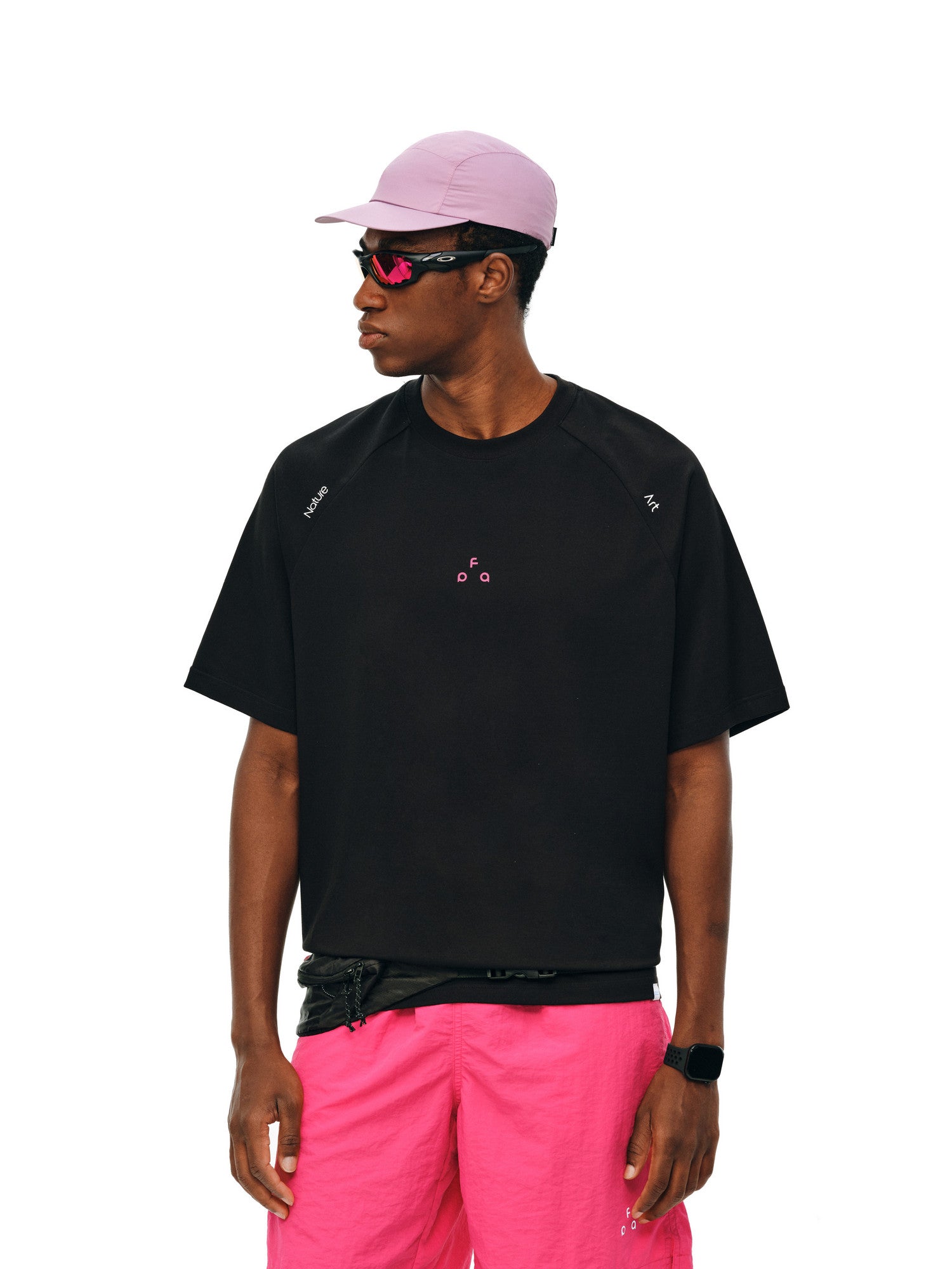 FPA Slogan COOLMAX Athletic T-Shirt Summer Outdoor Cool Touch Quick Dry Breathable Basic Couple Short Sleeve Men