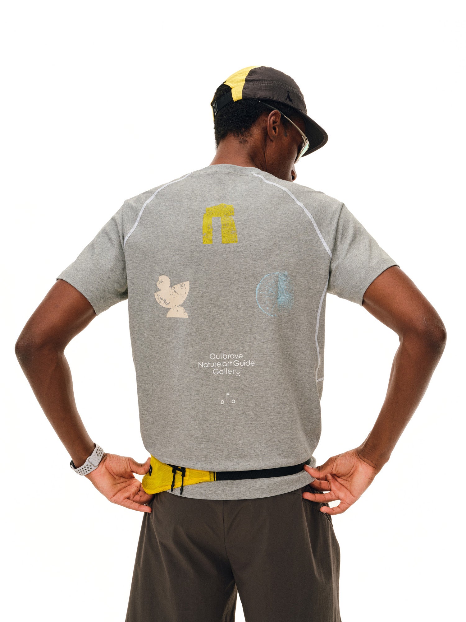 FPA COOLMAX Contrast Stitch Short Sleeve T-Shirt for Men and Women – Summer Outdoor Sports, Cool Touch, Quick Dry, Fitted, Unisex