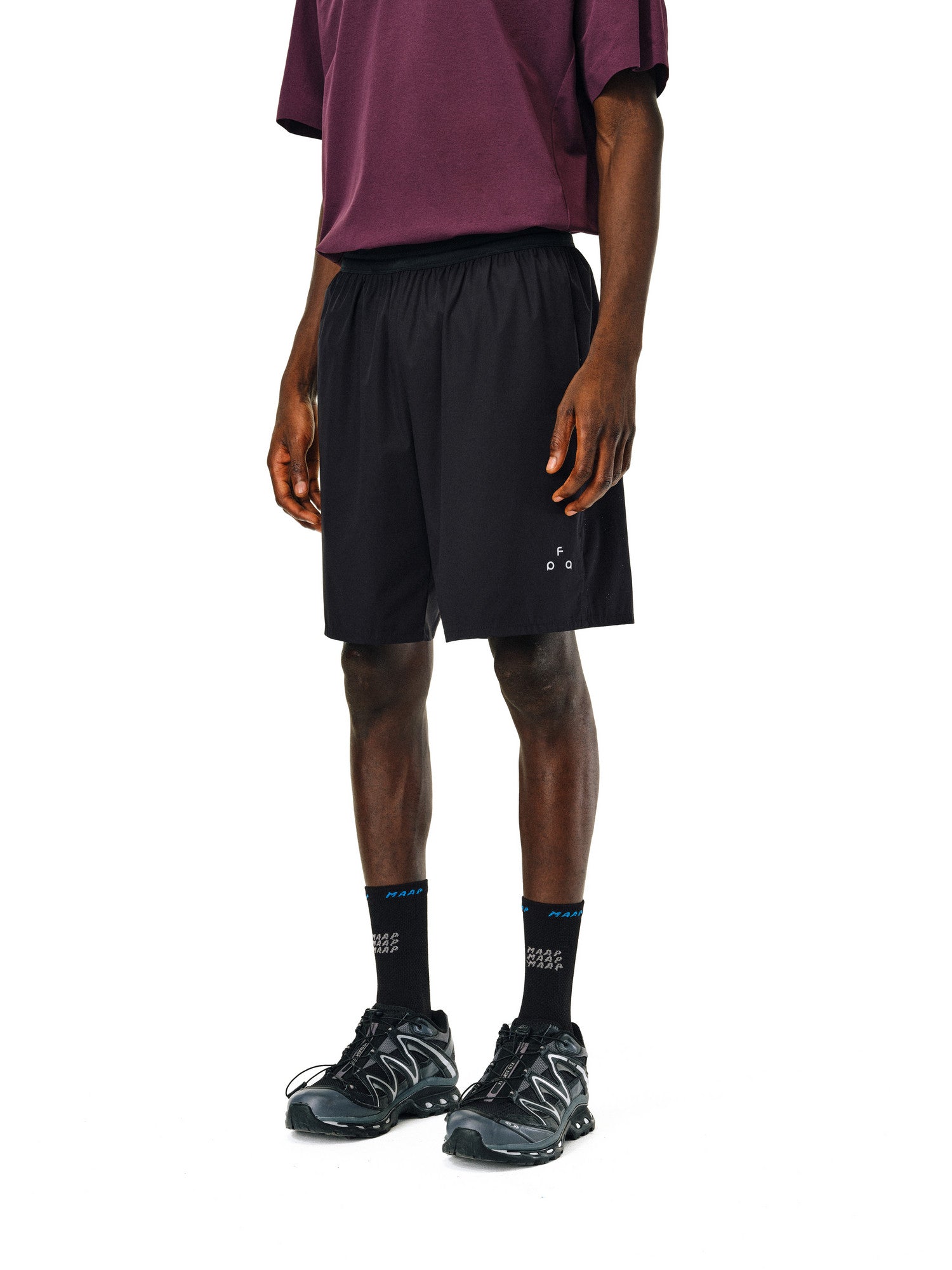 FPA Breathable Running Shorts with Ventilation Holes - Lightweight Quick-Dry Casual 5-Inch Shorts for Summer
