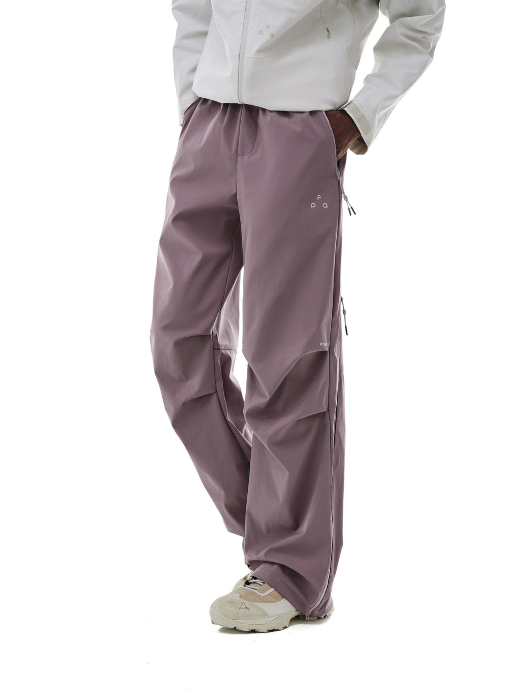 FPA Outdoor Water-Repellent Zipper Composite Hiking Pants – Relaxed Unisex Paratrooper Pants