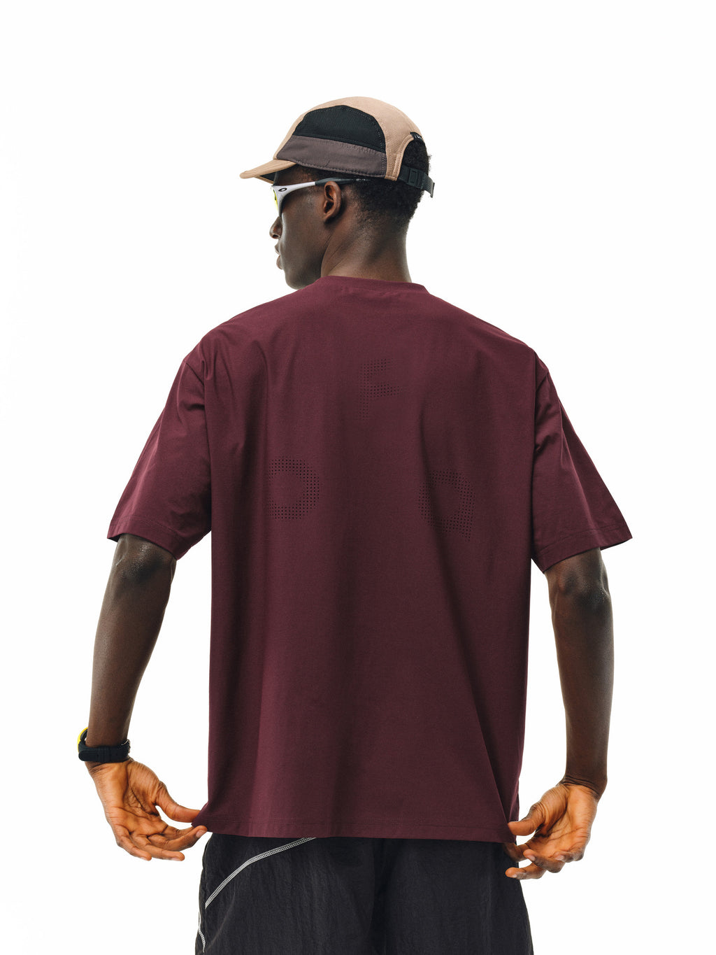 FPA Breathable Quick-Dry Cooling UPF50+ Short Sleeve T-Shirt for Couples, Loose Round Neck Sports Tee