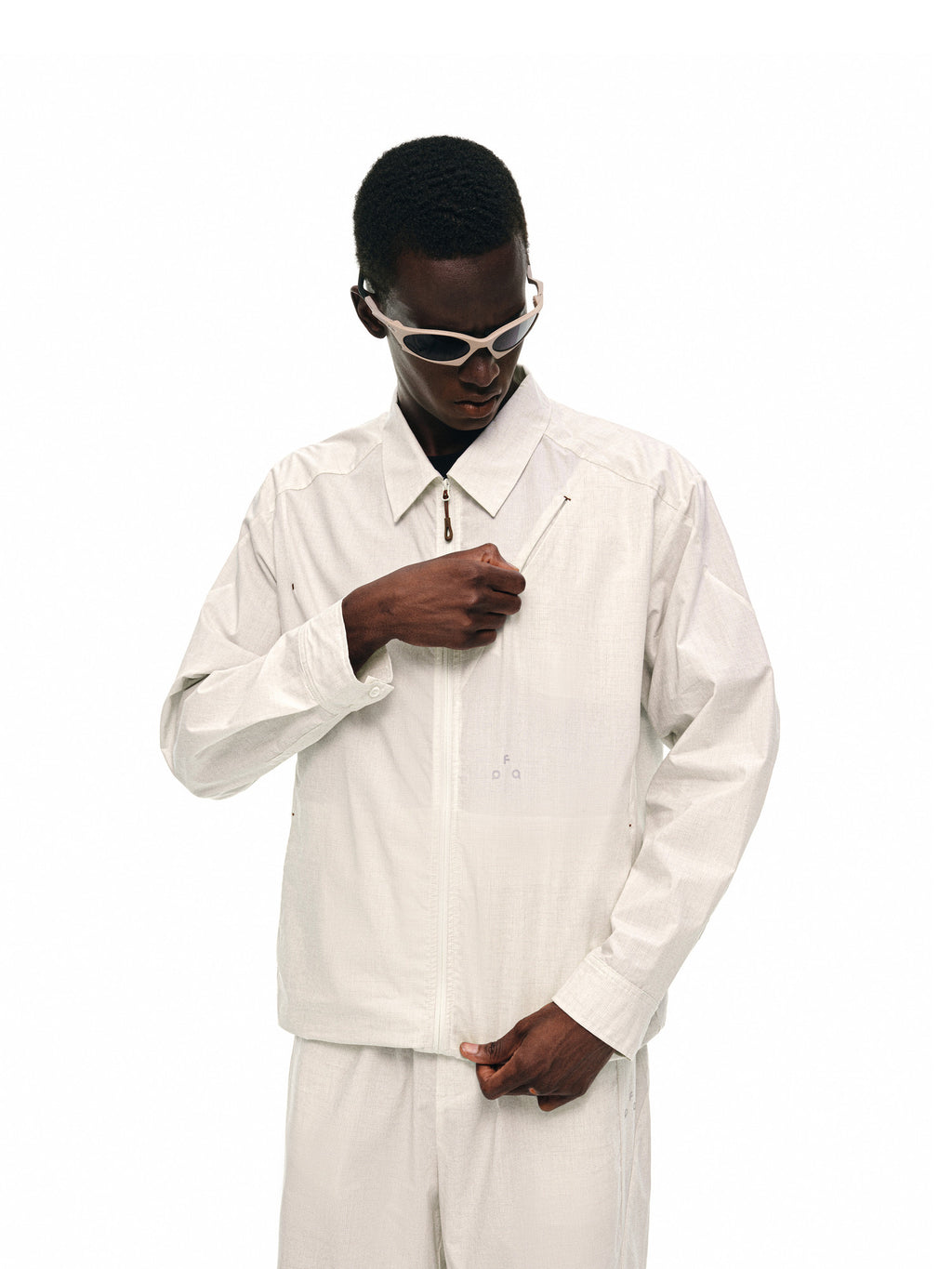 FPA Fine Grid High-Density Long-Sleeve Shirt Set 2026 Fall New Couple Casual Turn-Down Collar Shirt Jacket