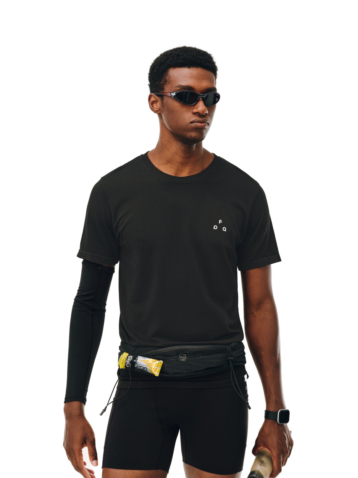 FPA COOLMAX Seamless Knit Athletic Texture Short Sleeve T-Shirt for Men - Summer Casual Outdoor Cool Touch Quick-Dry Breathable Tee
