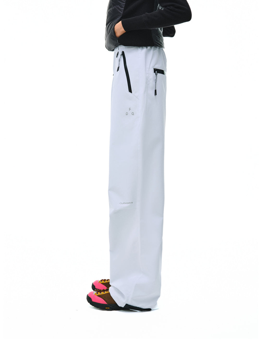 FPA Outdoor Pants Loose Fit 2026 New Basic Logo Casual Zipper Drawstring Unisex Hiking Mountaineering Trousers