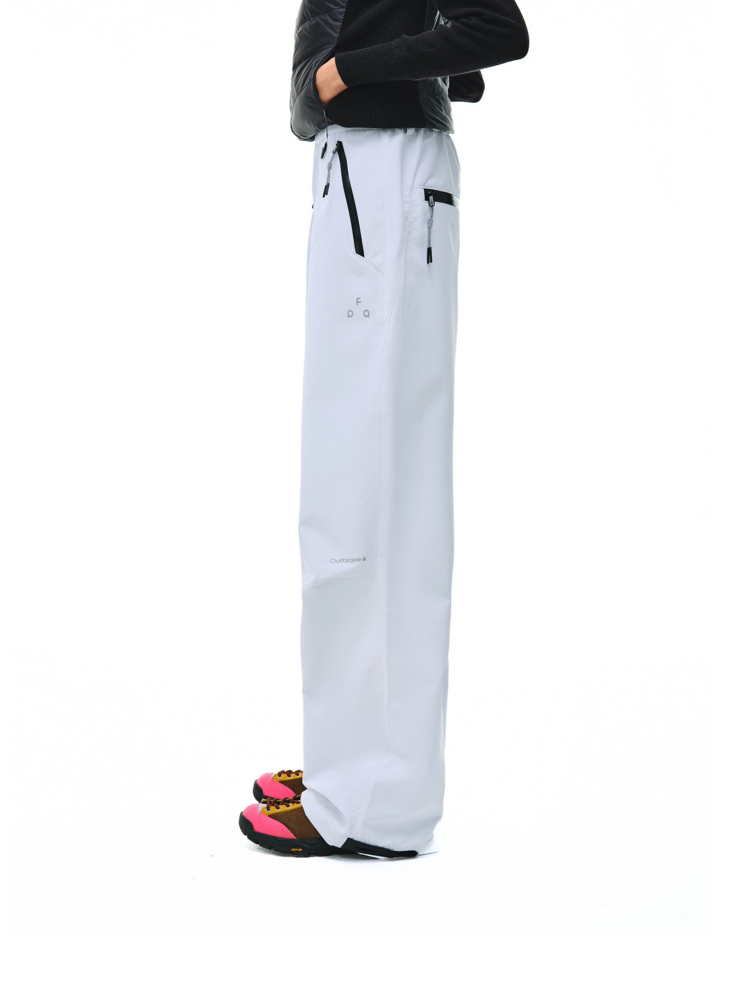 FPA Outdoor Pants Loose Fit 2026 New Basic Logo Casual Zipper Drawstring Unisex Hiking Mountaineering Trousers