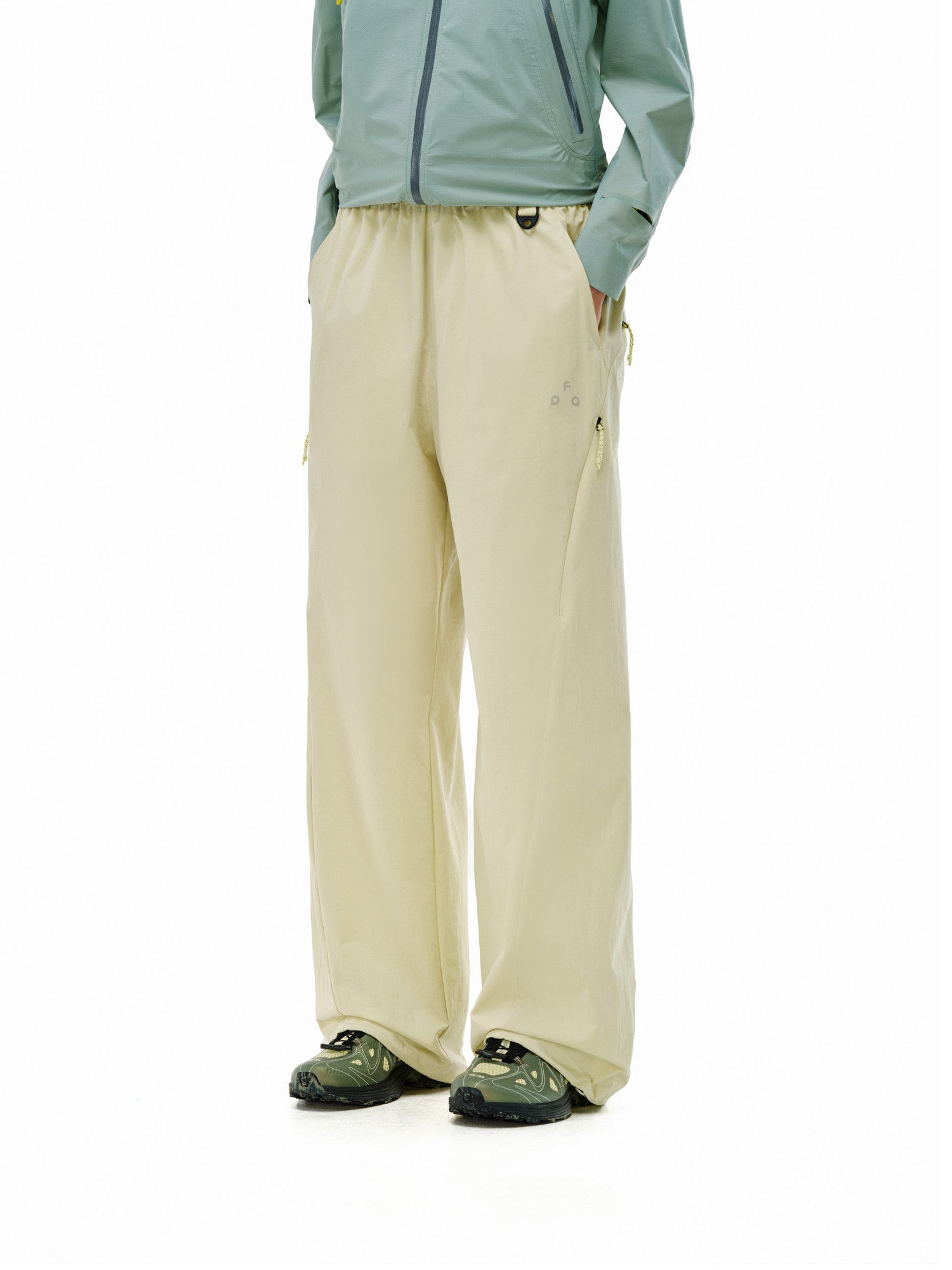 FPA Outdoor Instant Cool Skin-Friendly Lightweight Breathable Curved Cut Long Pants Casual Loose Hiking Sports Trousers