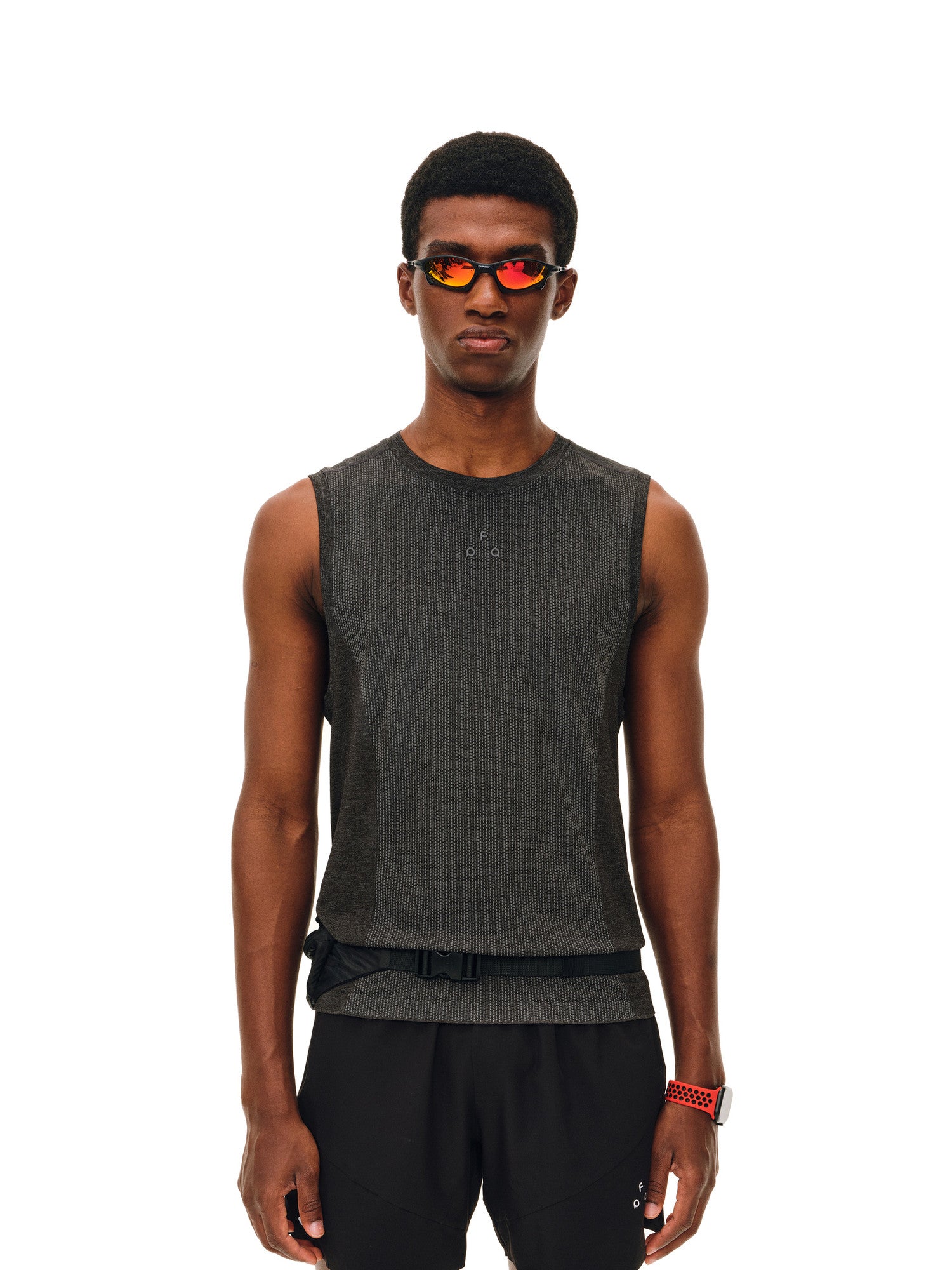 FPA Seamless Knit Mesh Paneled Athletic Vest 2026 Summer New Fit Outdoor Fitness Sleeveless T-Shirt