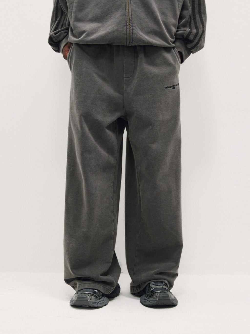 FPA Retro Washed Straight-Leg Casual Pants for Men - 2026 New Spring/Autumn Style, Loose Fit, Streetwear
