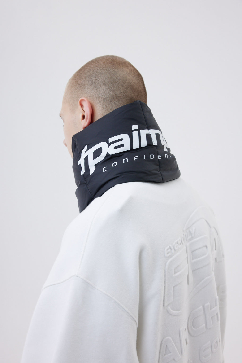 FPA (VENGETICE) Logo Printed Quilted Scarf