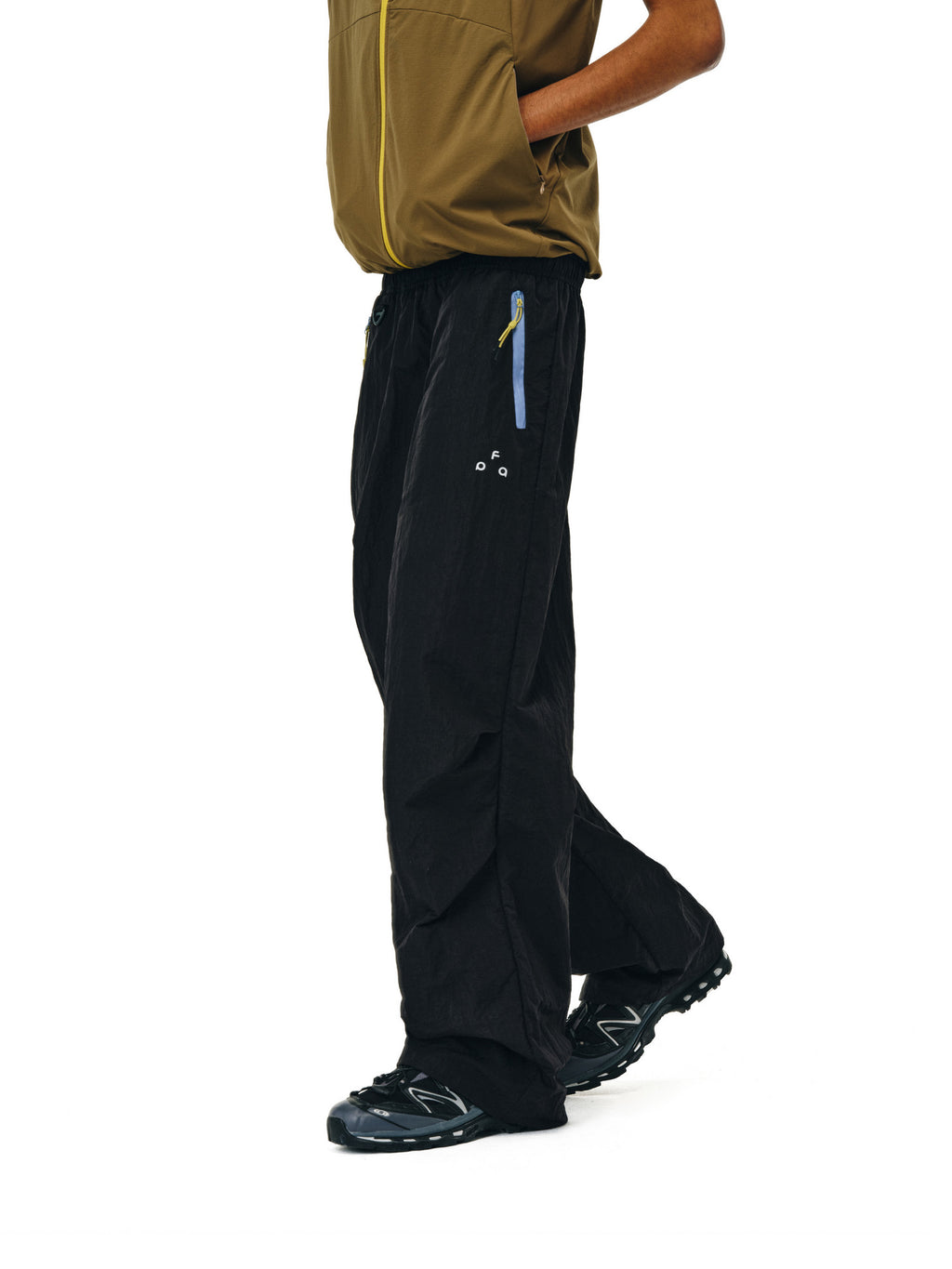 FPA Outdoor Color-Block Zip Water-Repellent Paratrooper Pants 2026 Summer New Style Chinese Trend Loose Sports Casual Pants