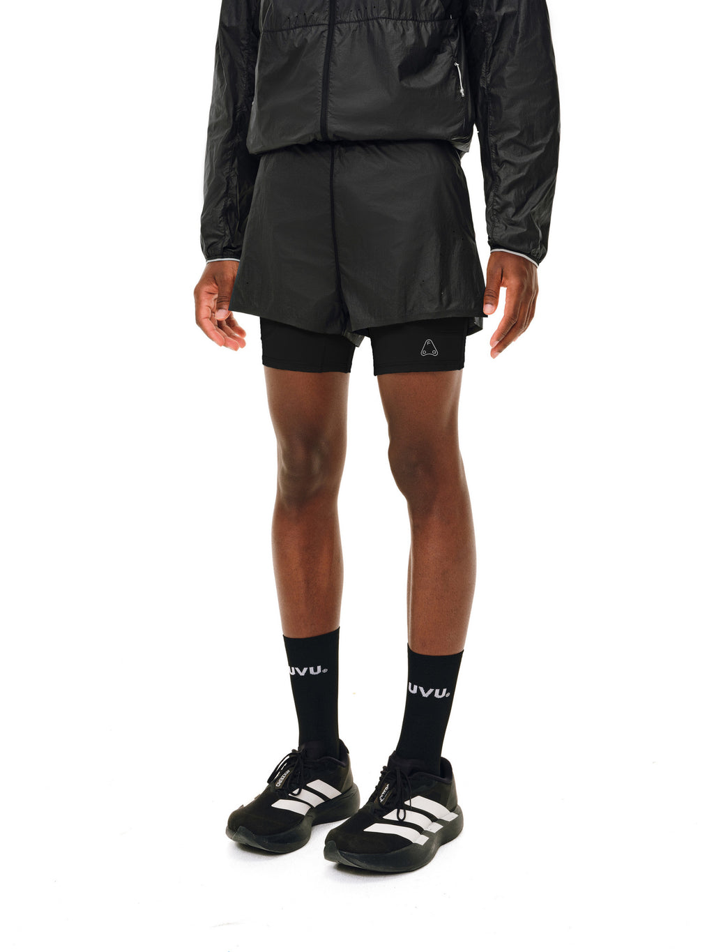 FPA Breathable Sun-Protection Paneled Running Shorts for Summer Fitness Outdoor Couple Casual Two-Layer 3-Inch Shorts