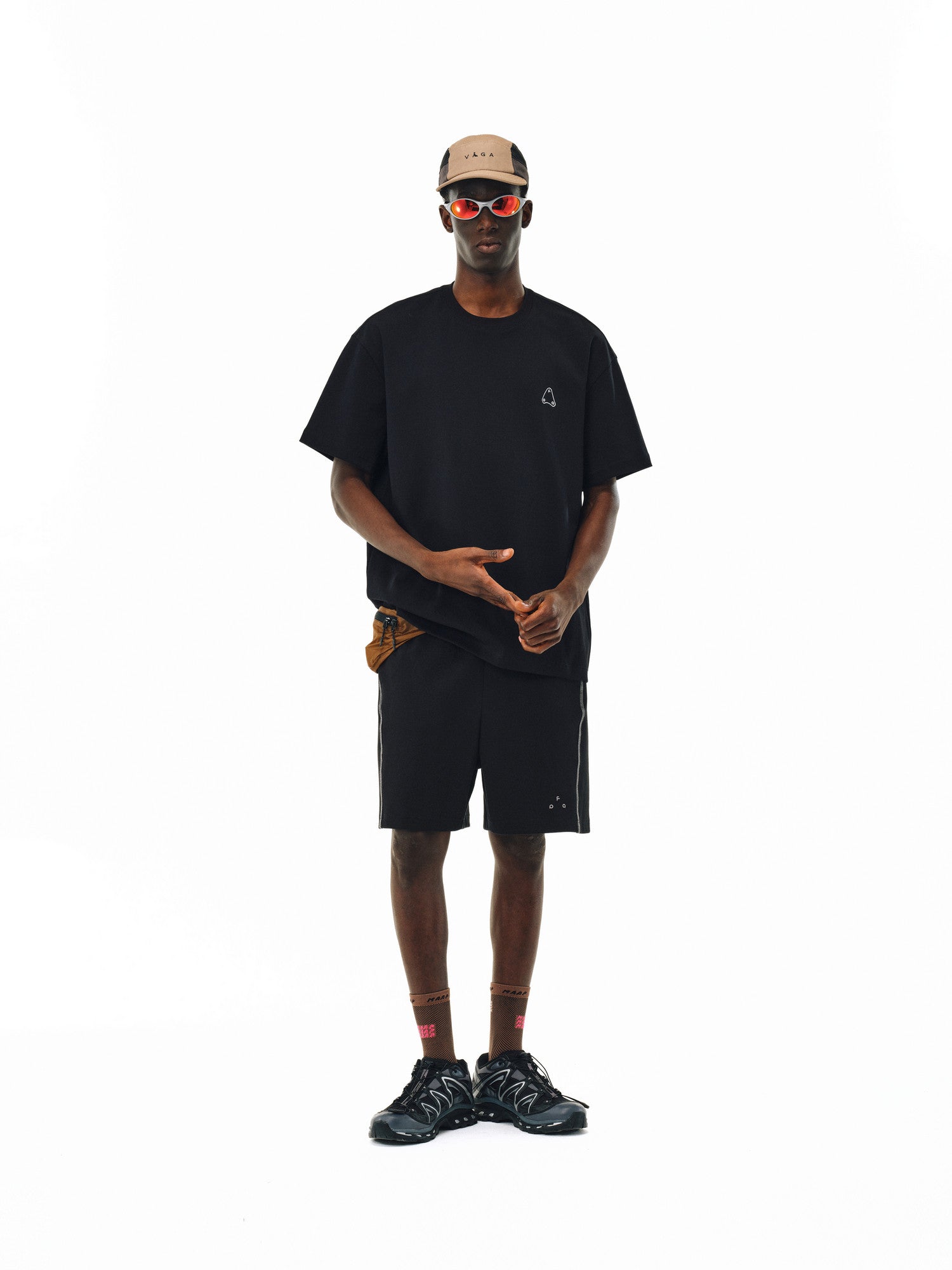 FPA Quick-Dry Cool-Touch Antibacterial Sports T-Shirt | Chinese Streetwear Basic Minimalist Heavyweight Summer Couple Short-Sleeve Tee