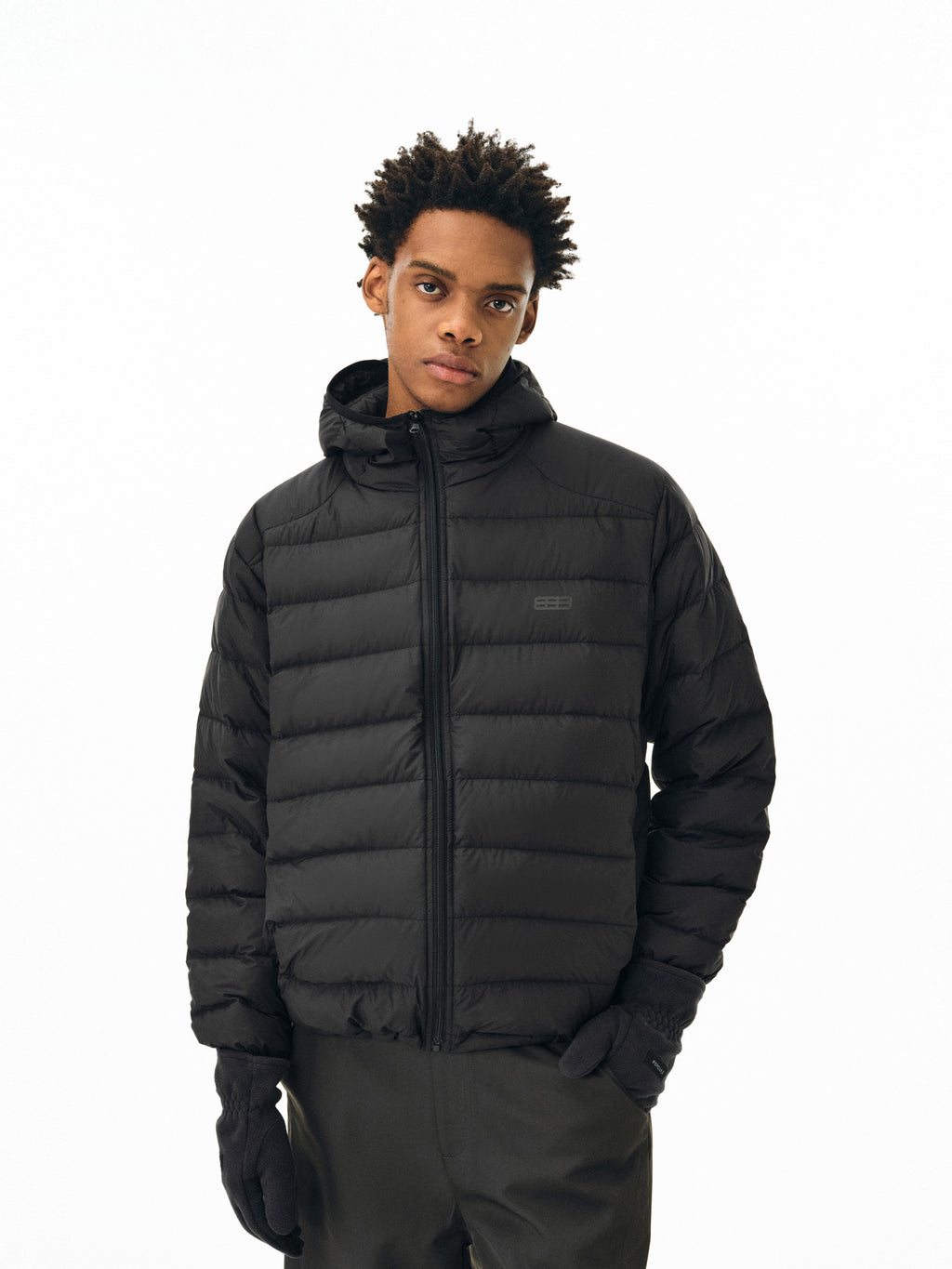 FPA 90% White Duck Down Packable Lightweight Hooded Down Jacket - Chinese Streetwear, Loose Fit