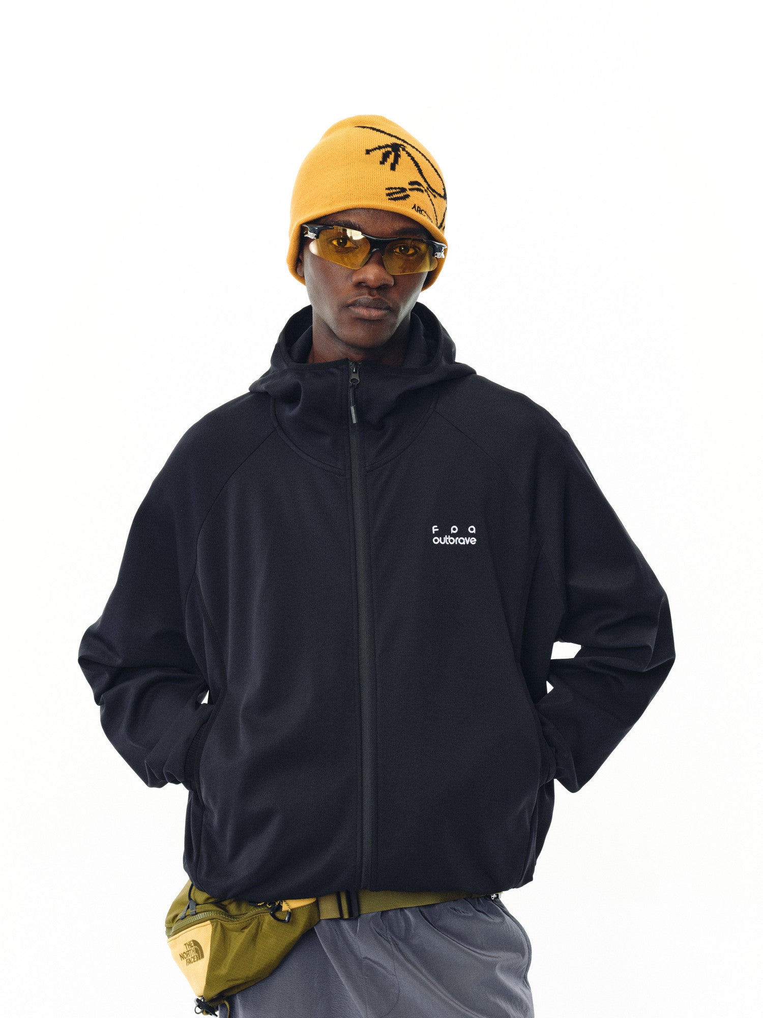 FPA Outdoor Breathable Hooded Cardigan Jacket - American Streetwear Unisex Casual Sports Jacket for Spring/Autumn