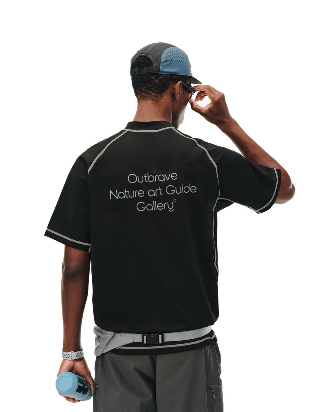 FPA Antibacterial Quick-Dry Paneled Sports T-Shirt 2026 New Summer Design High-Fashion Outdoor Couple T-Shirt