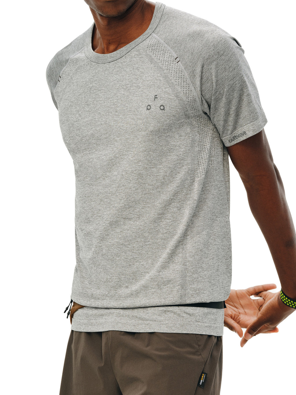 FPA Seamless Knit Athletic Short Sleeve T-Shirt 2026 New Summer Design Premium Outdoor Fitness Crew Neck Tee for Men