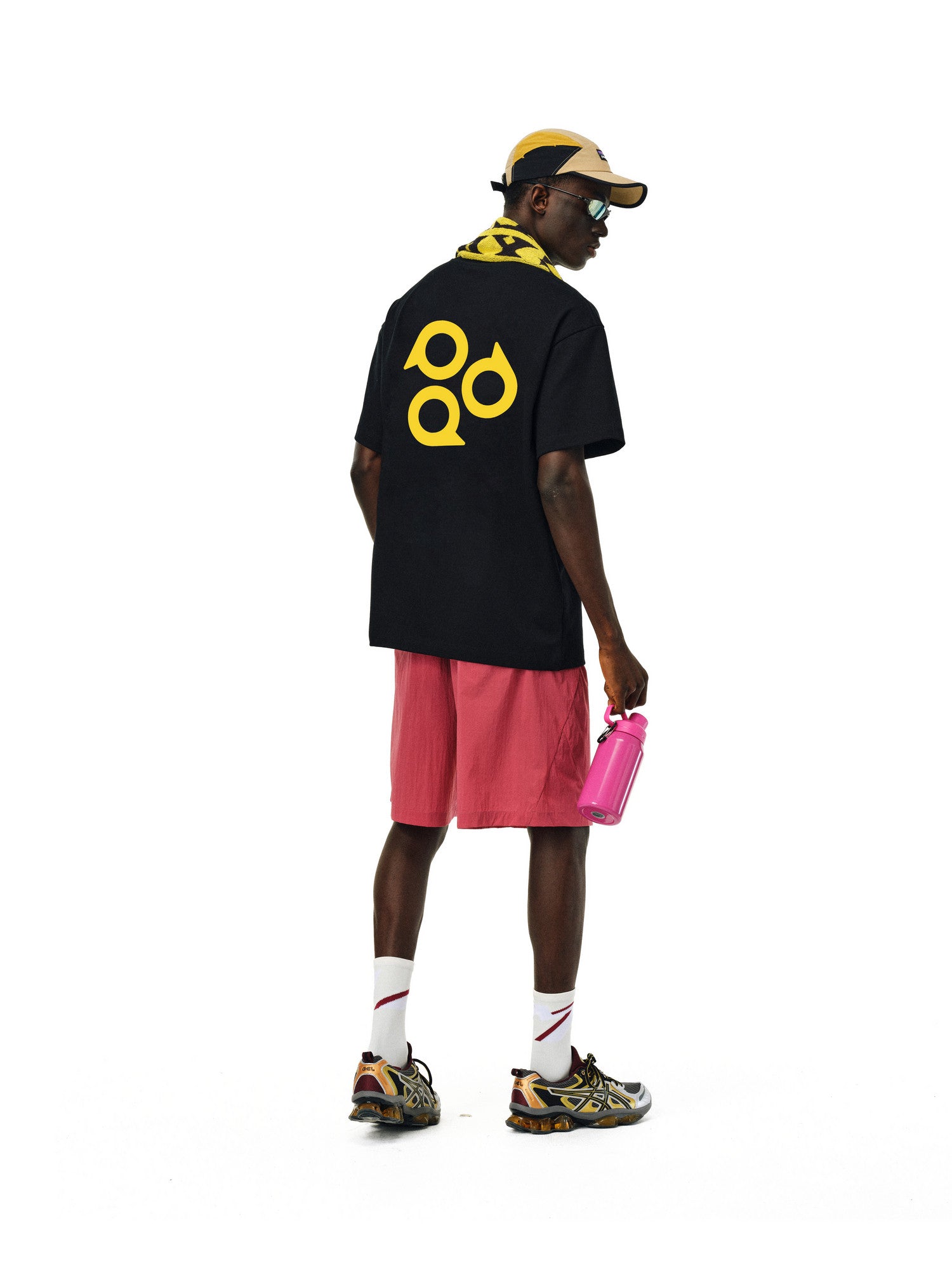 FPA Quick-Dry Cool-Touch 7A Antibacterial Sports Short-Sleeve T-Shirt Summer Couple Style Loose National Trend Basic Logo Tee