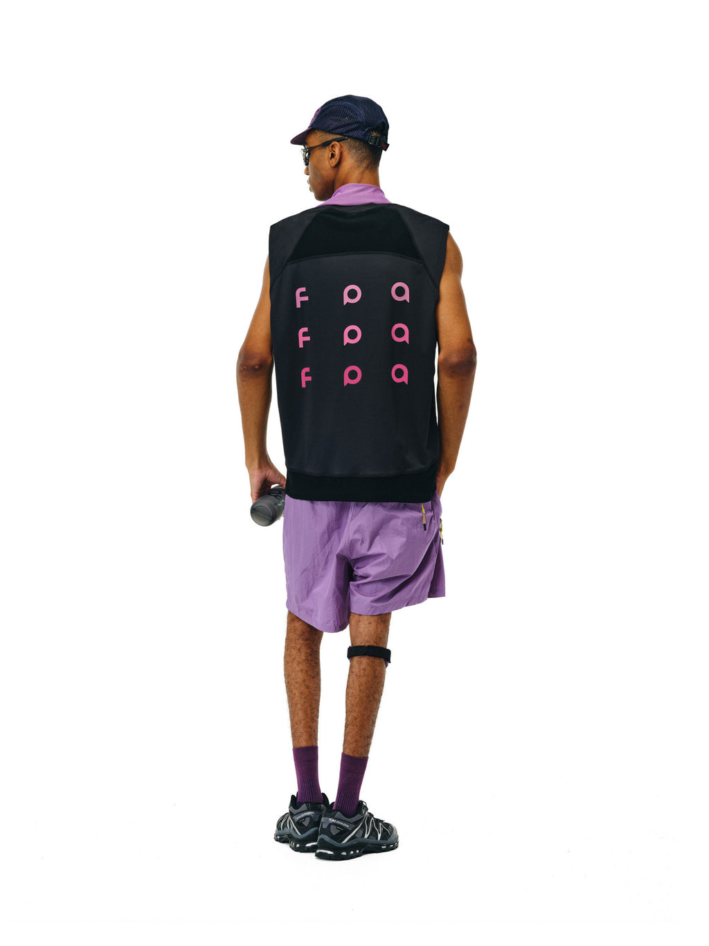 FPA Cool-Touch Textured Athletic Vest – Quick-Dry Basketball & Gym Round Neck Sleeveless T-Shirt for Men (Couple Style)