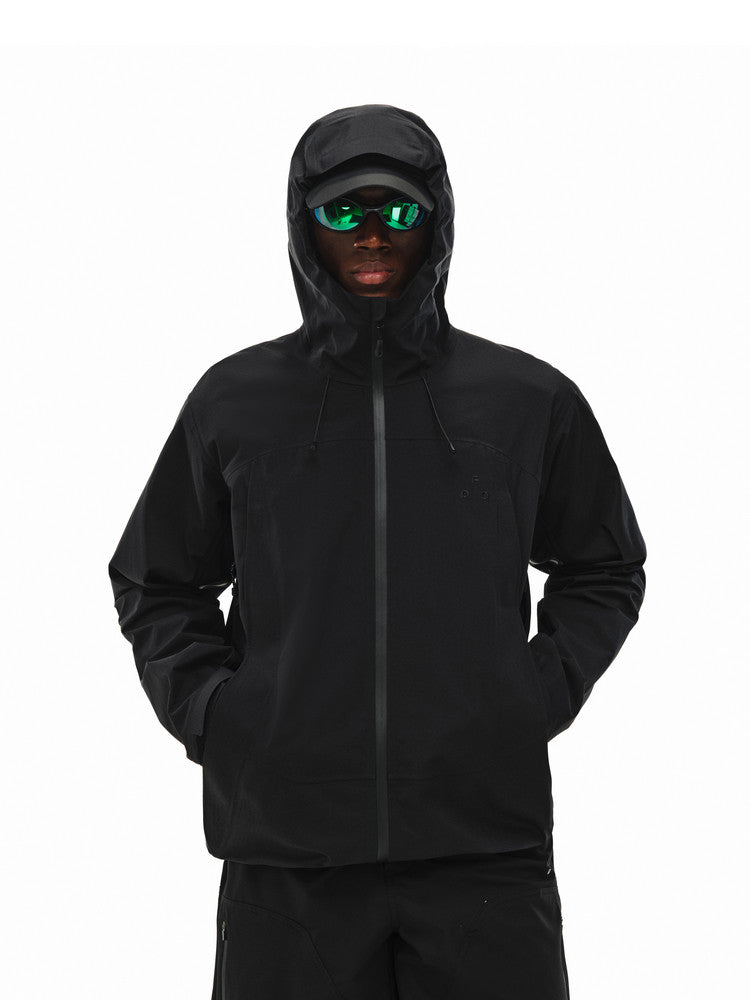 FPA Outdoor 3L Hard Shell Jacket for Men and Women, Waterproof and Windproof Hiking Coat